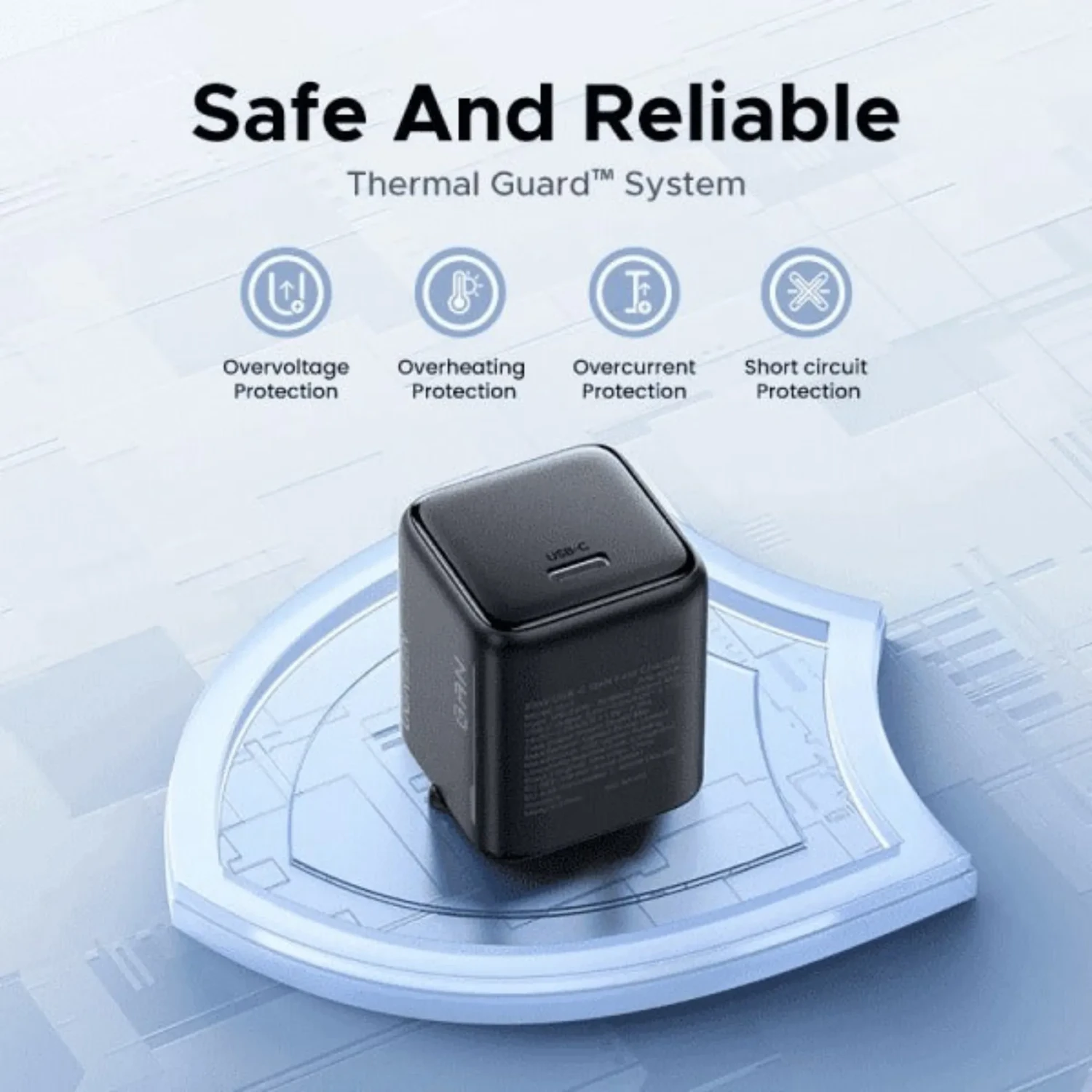 Cargador Nexode Mini 25w Gan Usb-c — foto 2