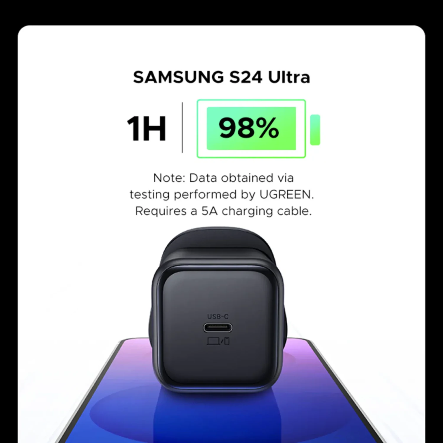 Cargador Rapido Usb-c Gan 45w Ugreen — foto 2