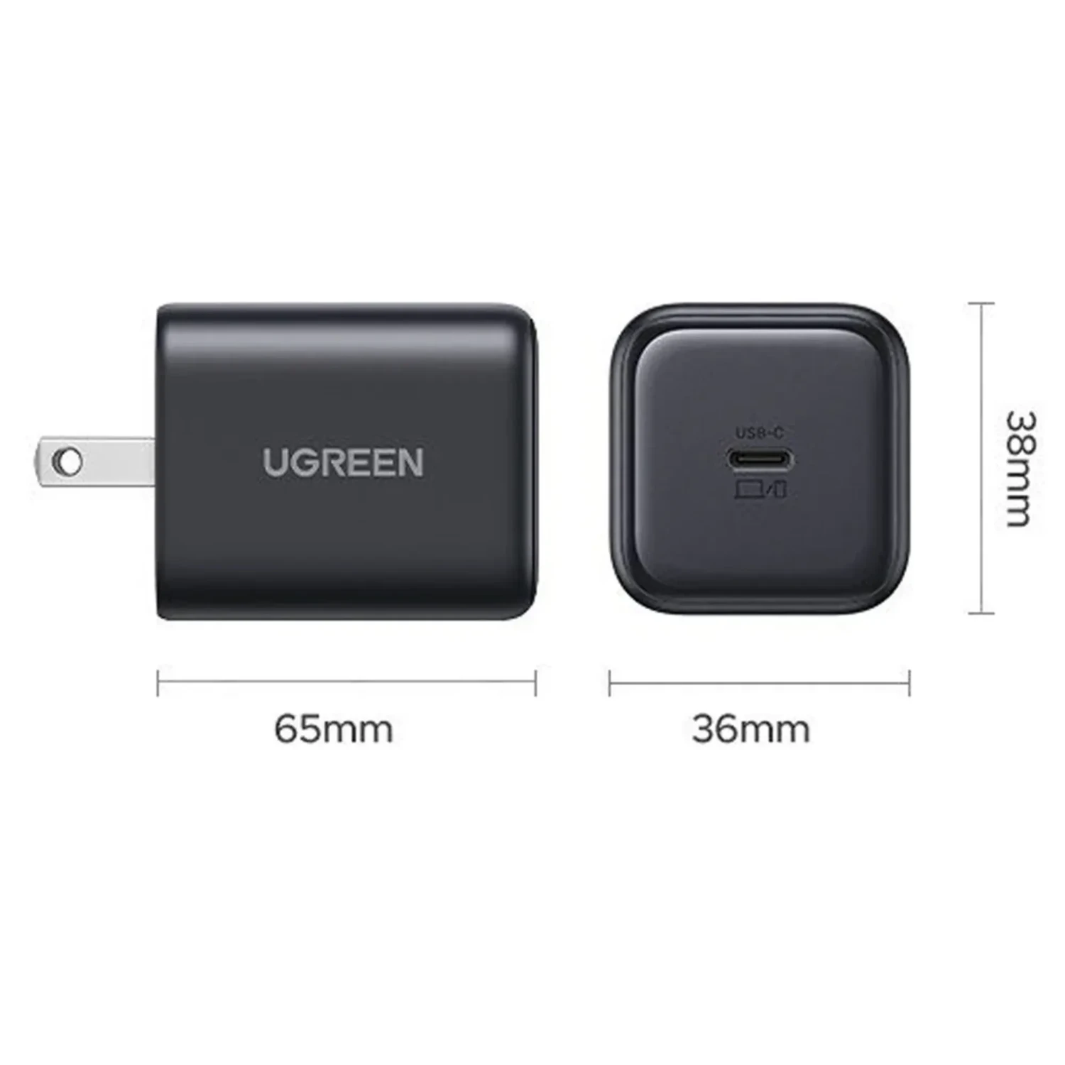 Cargador Rapido Usb-c Gan 45w Ugreen — foto 5