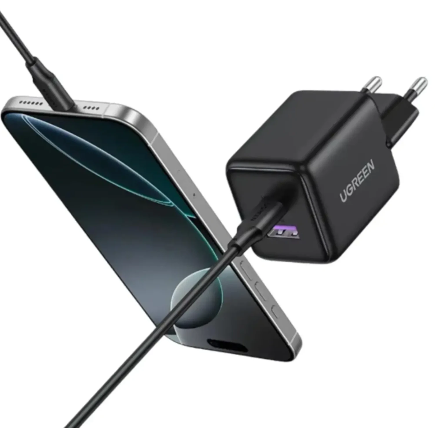Cargador Rapido Usb-c 30w Gan — foto 2