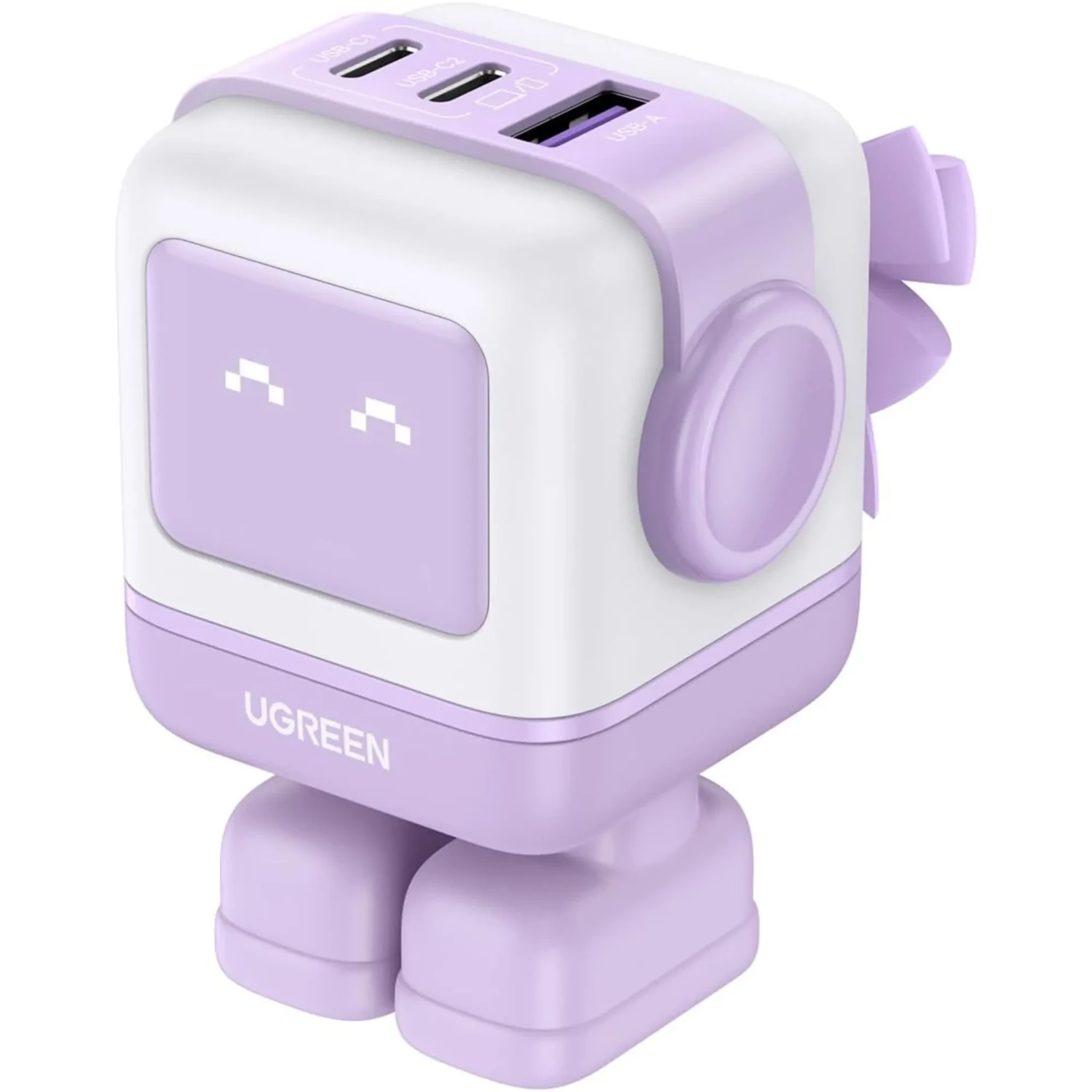Cargador Robot Gan 65w Purpura — foto 1