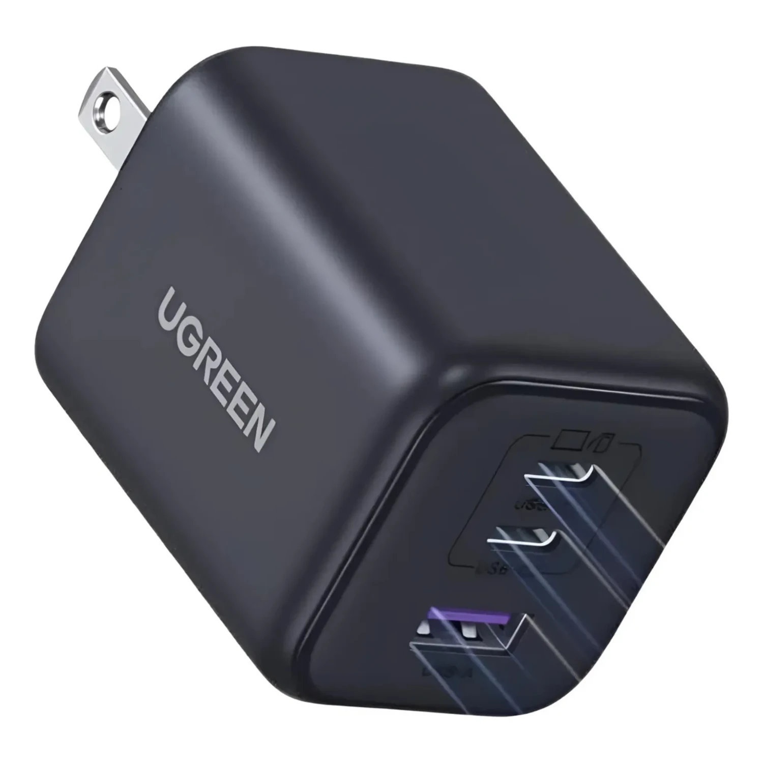 Cargador Ugreen Gan 45w Ultra Rapido — foto 2