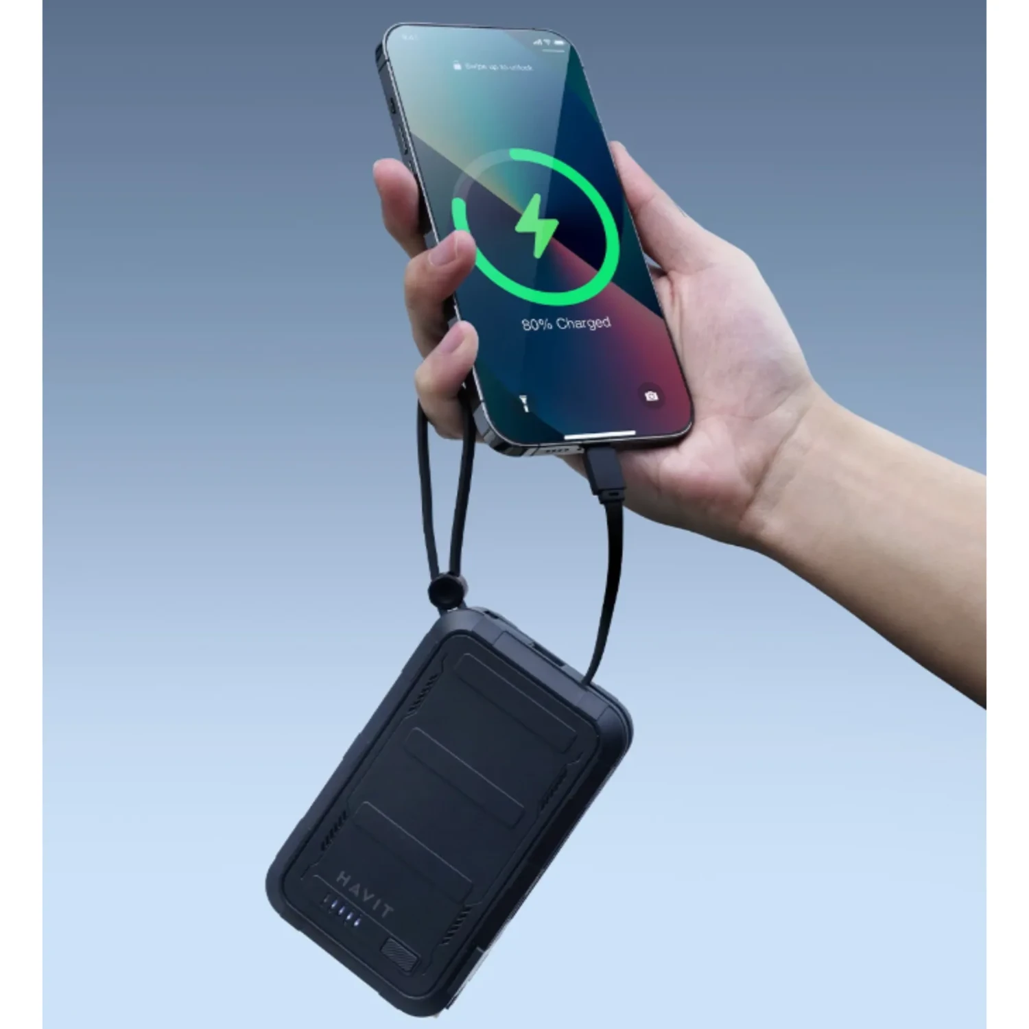 Power Bank 20,000mah con Enchufe Eu+us — foto 6