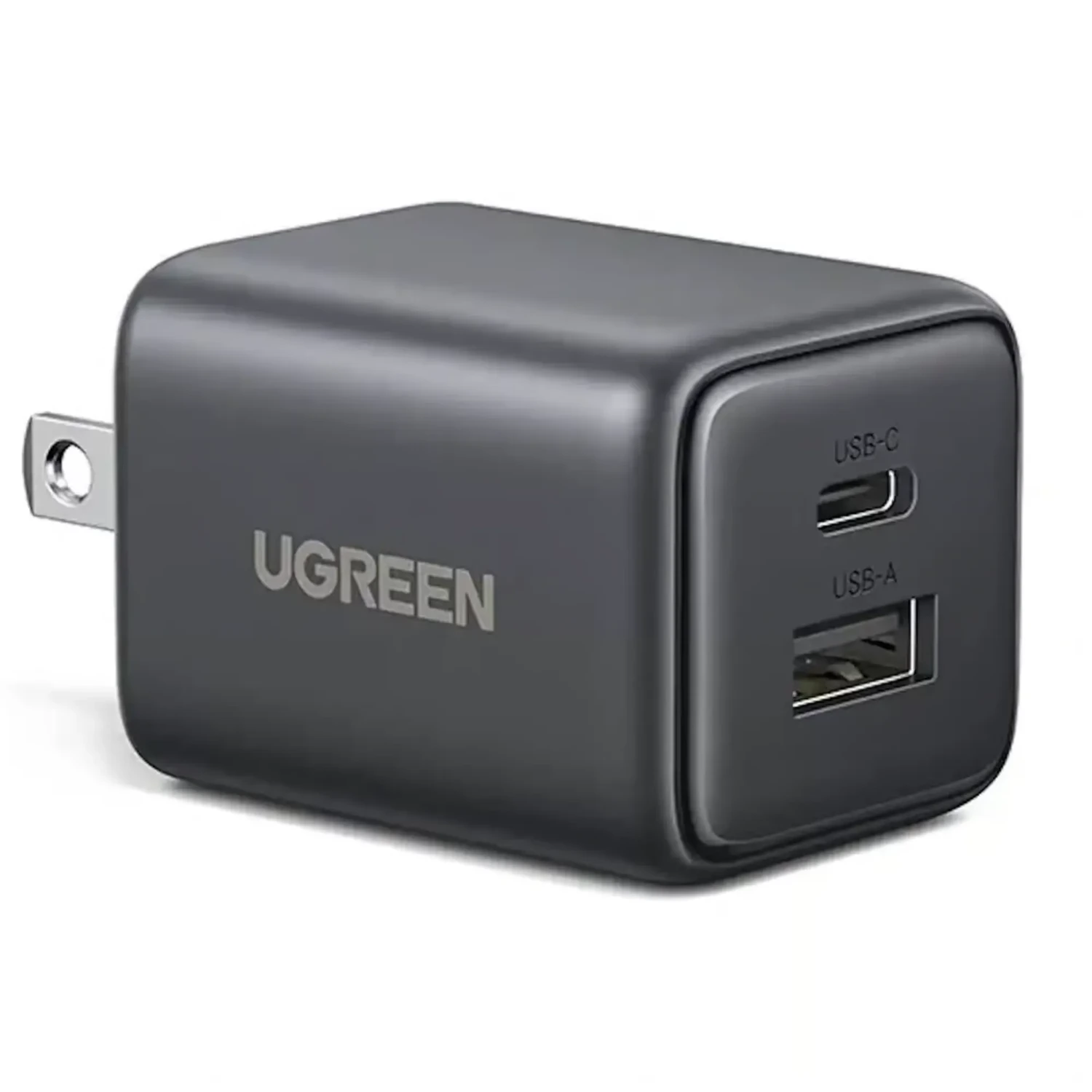 Mini Cargador Ugreen 20w Dual Port Gan — foto 1