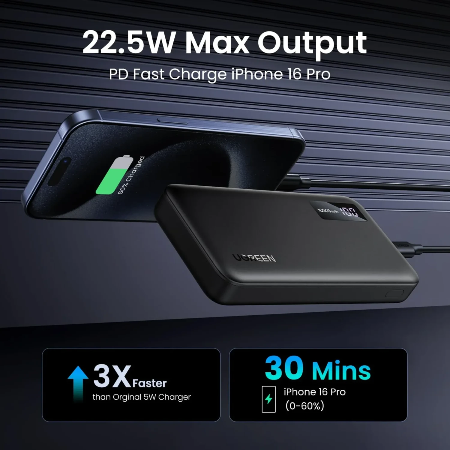 Power Bank 10000mah 20w con Carga Rapida — foto 2