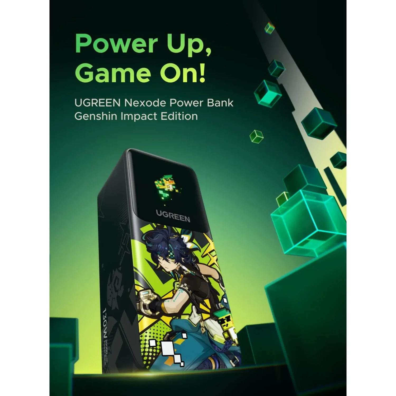 Power Bank Nexode 20.000mah Genshin Impa — foto 2