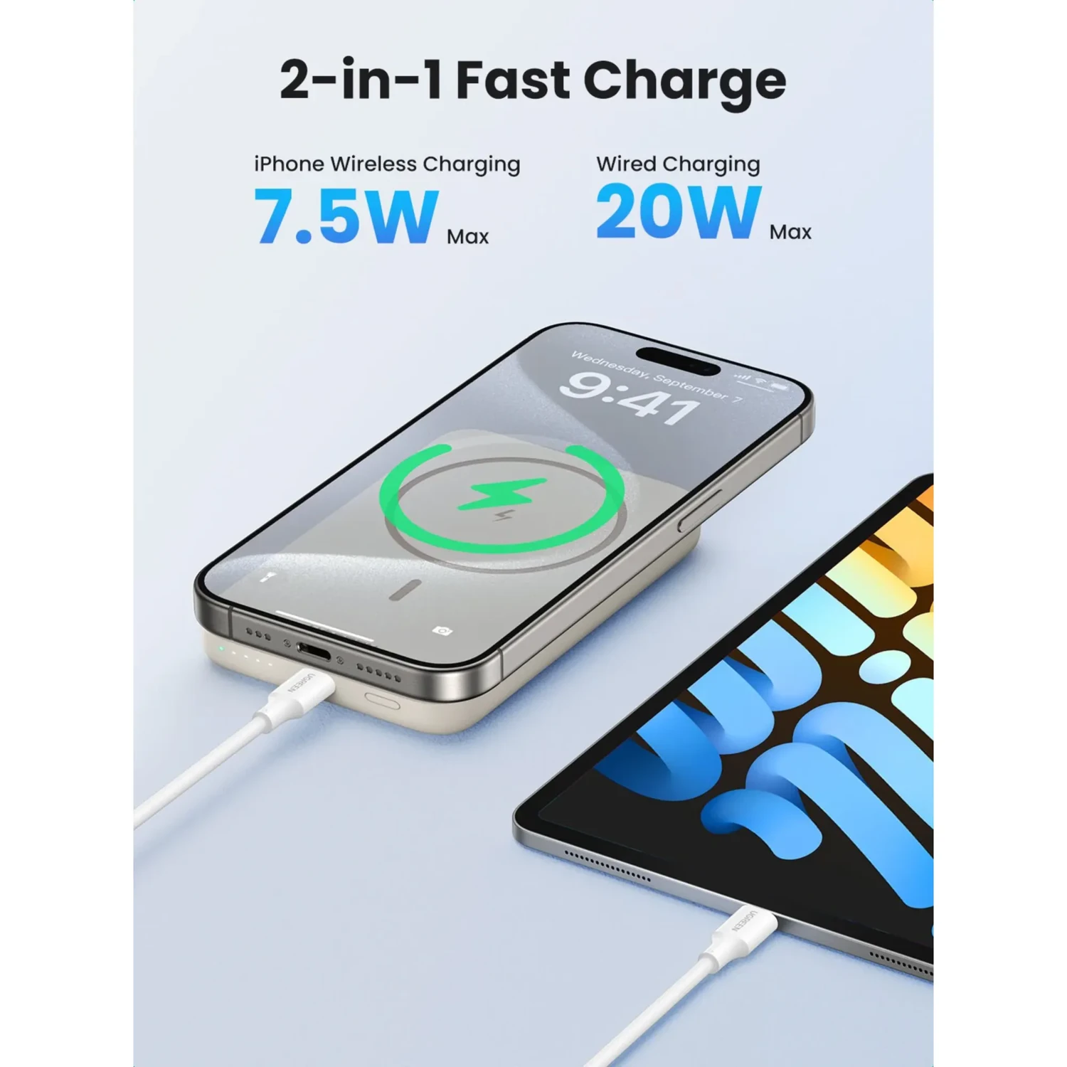 Power Bank Magnetico 10,000mah Beige — foto 5