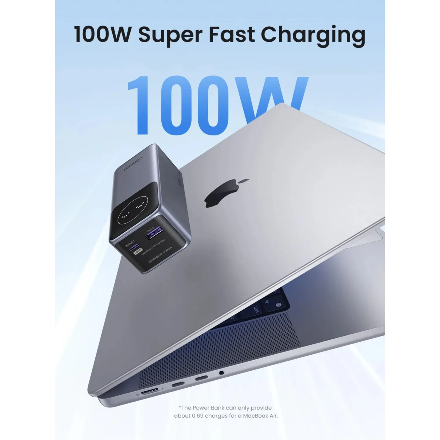 Power Bank Nexode 12000mah 100w — foto 2