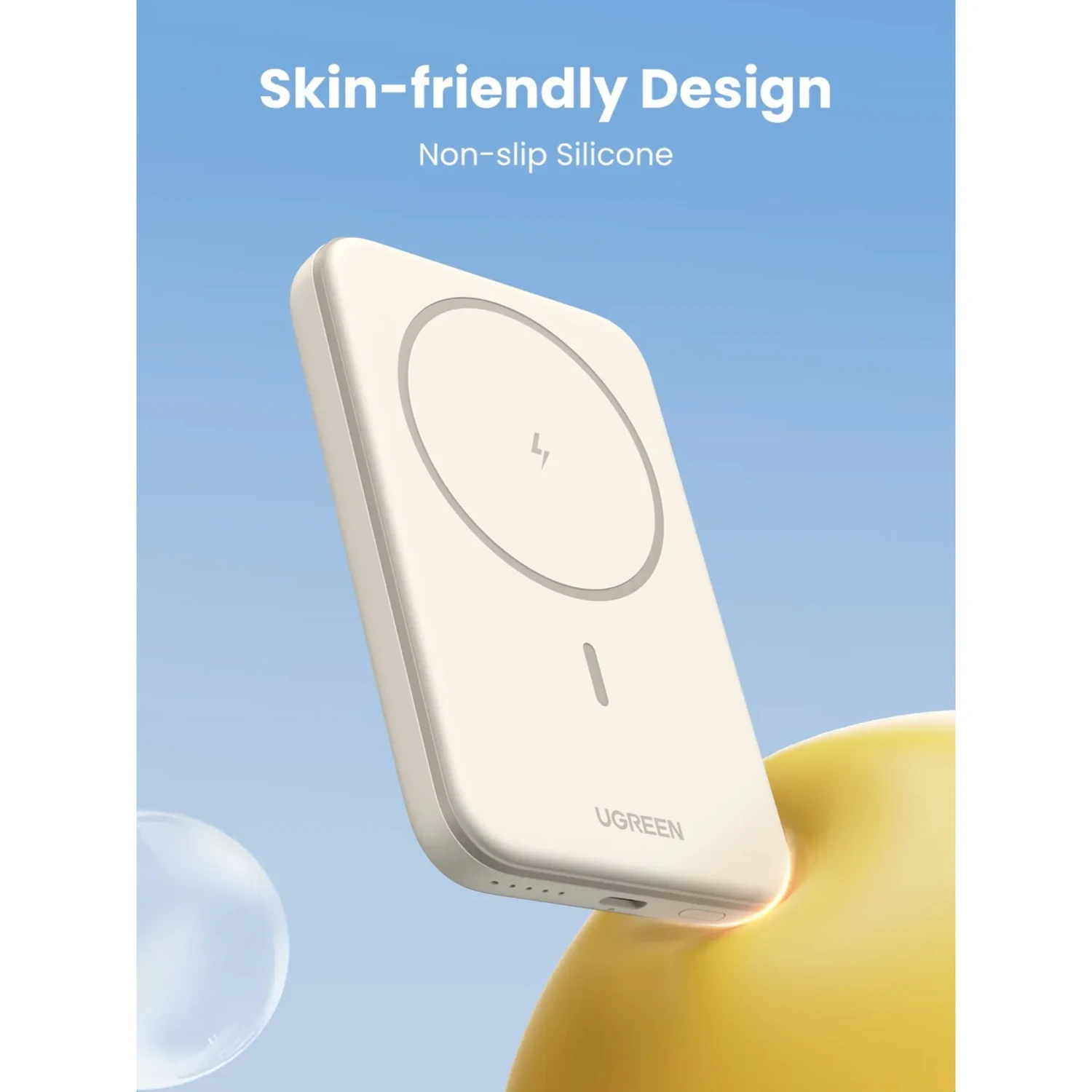 Power Bank Ugreen 5000mah 15w Beige — foto 2