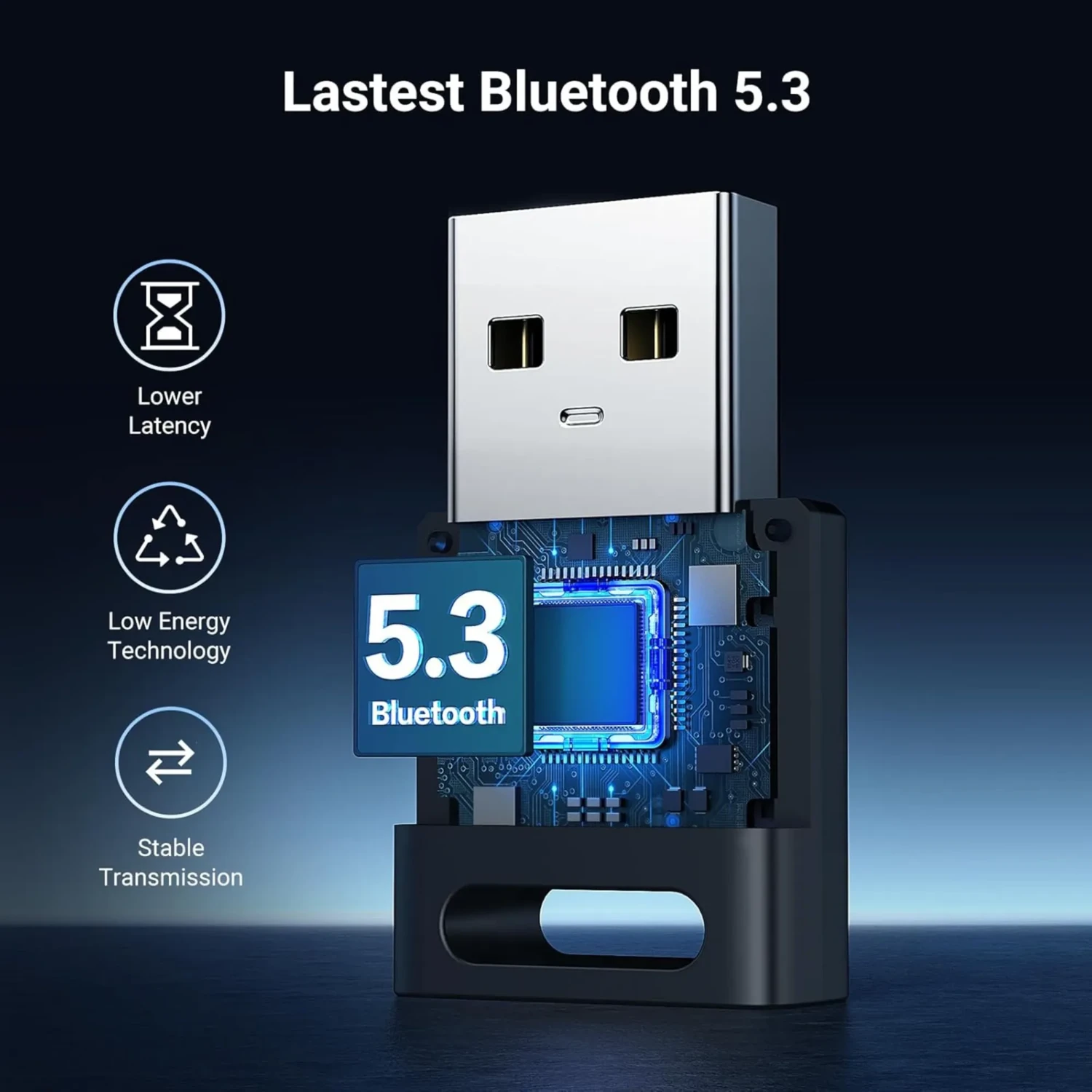 Adaptador USB Bluetooth 5.3 — foto 7