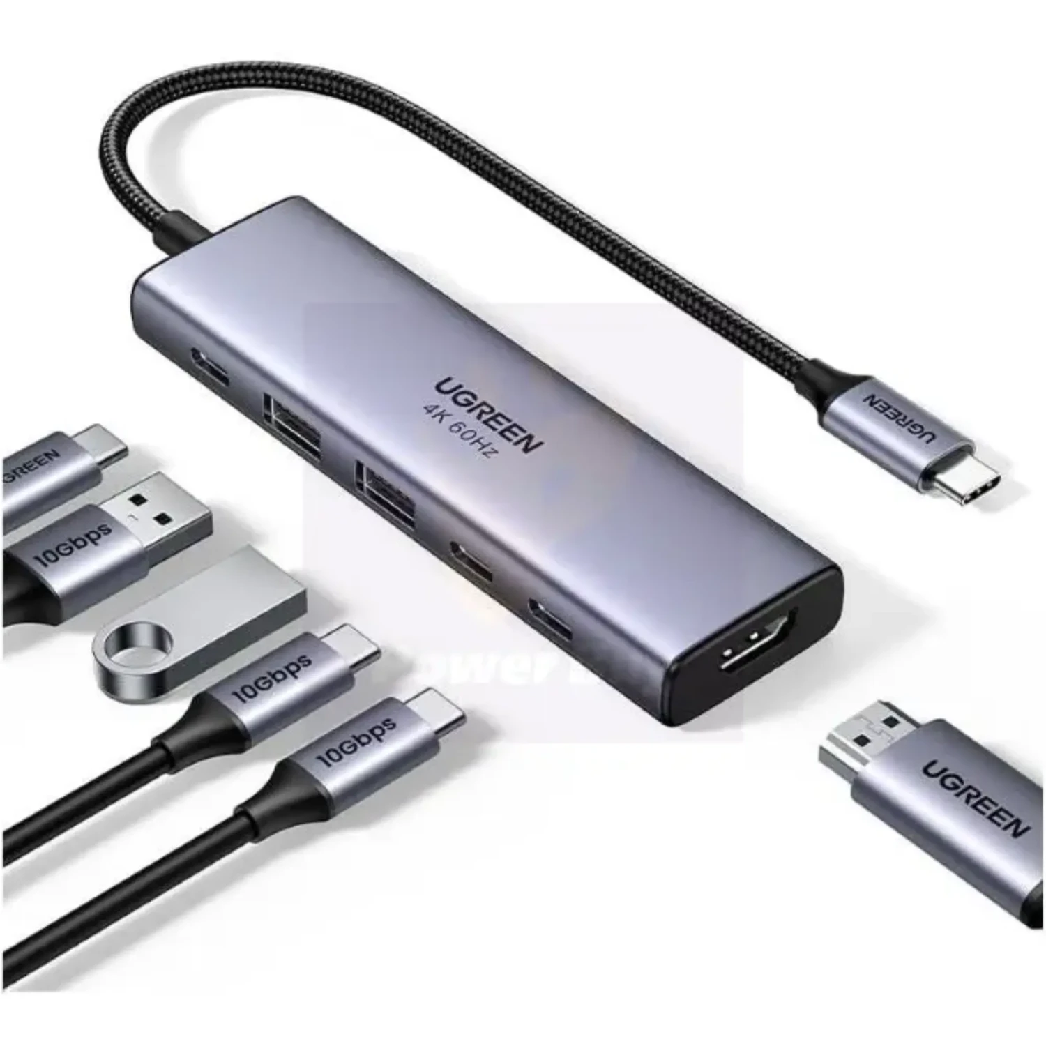 Adaptador Multifuncional 6en1 Ugreen — foto 3