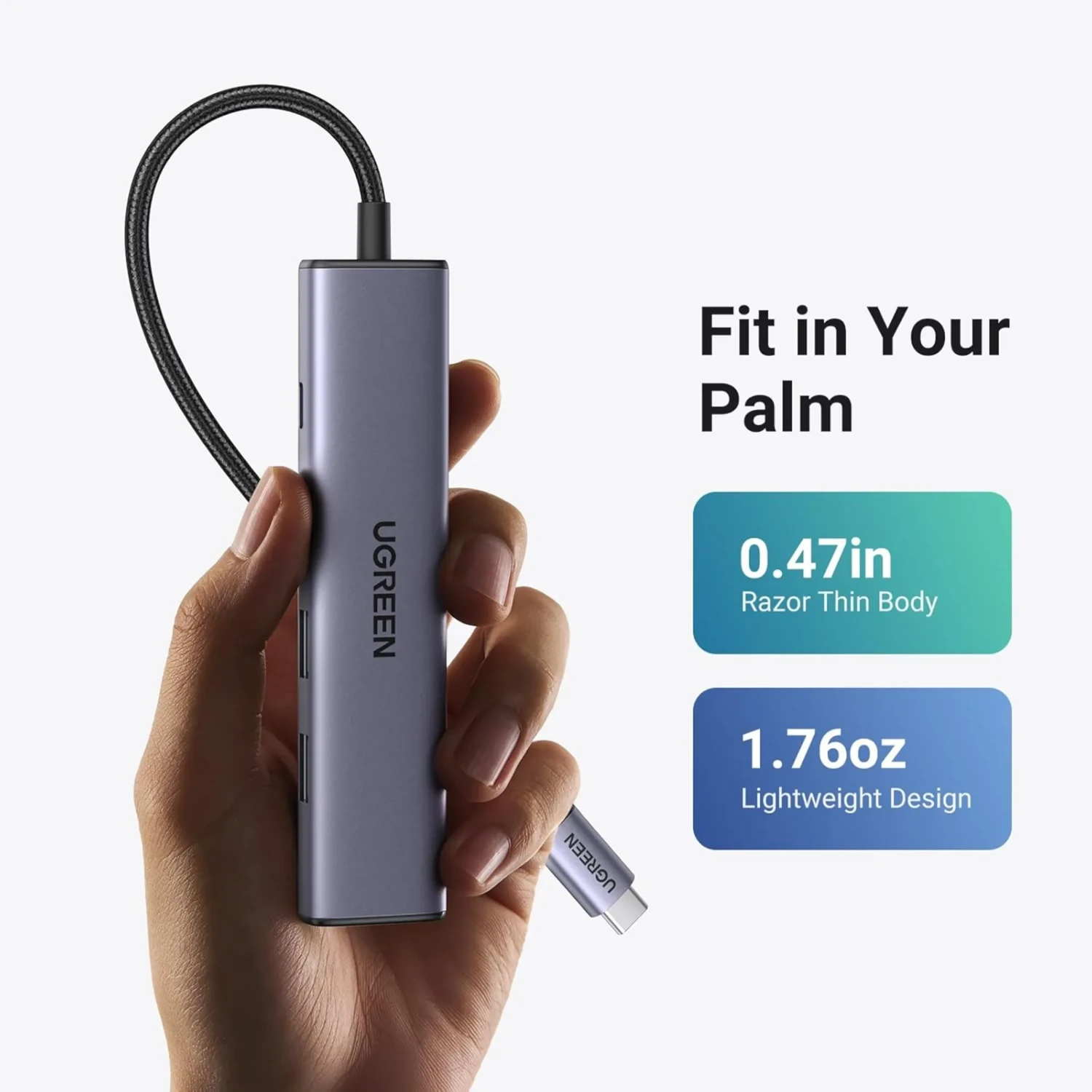Adaptador Ugreen Revodok 5en1 — foto 6