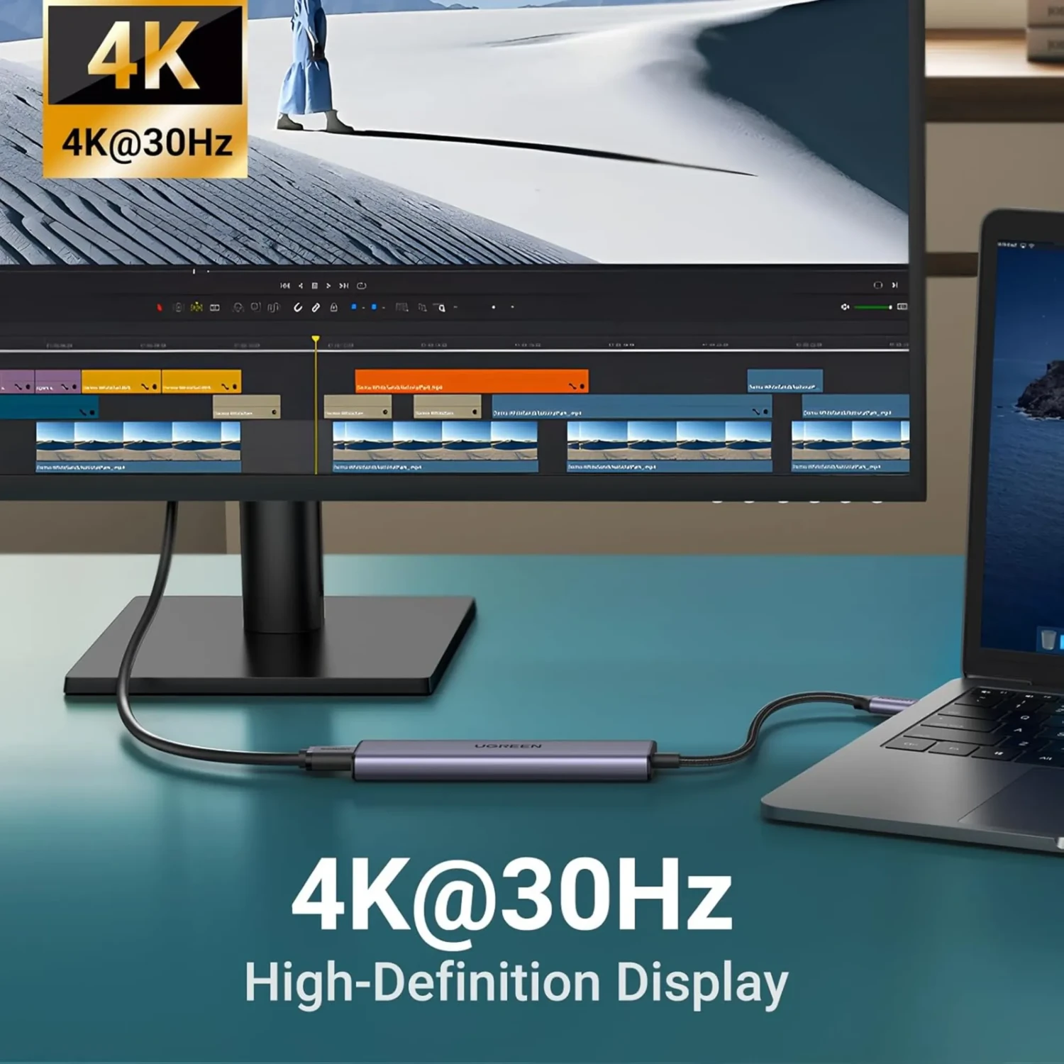 Adaptador Ugreen Revodok 5en1 — foto 8