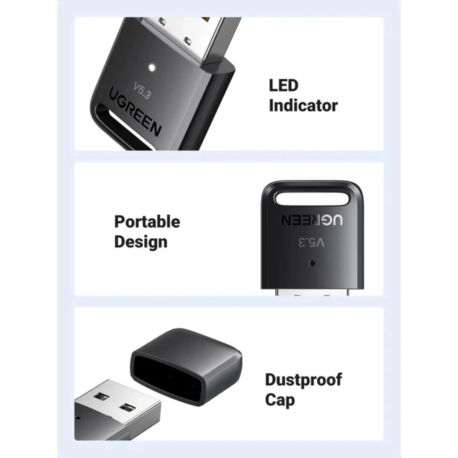 Adaptador USB Bluetooth 5.3 — foto 3