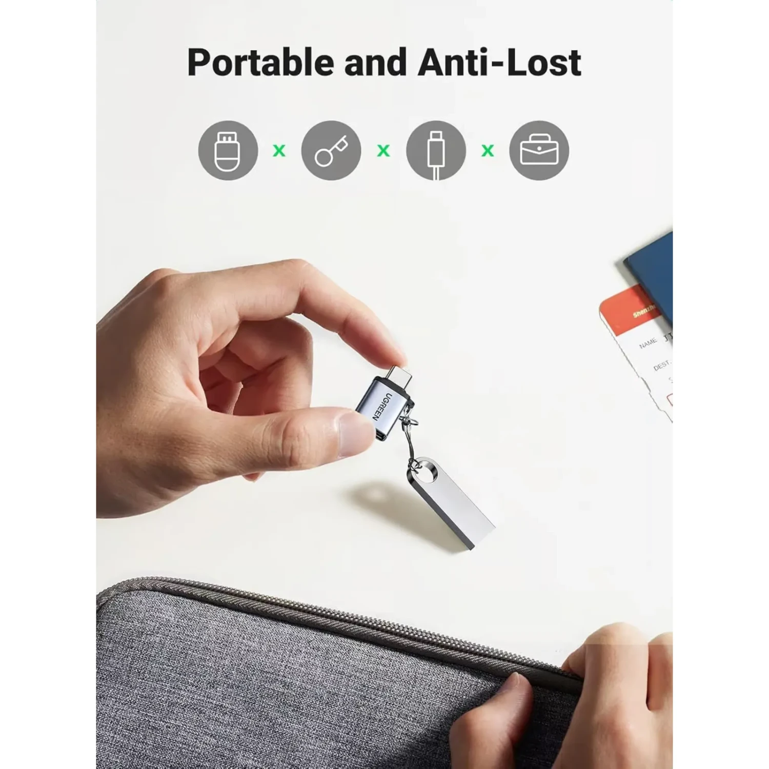 Adaptador Usb-c Otg Ugreen — foto 2