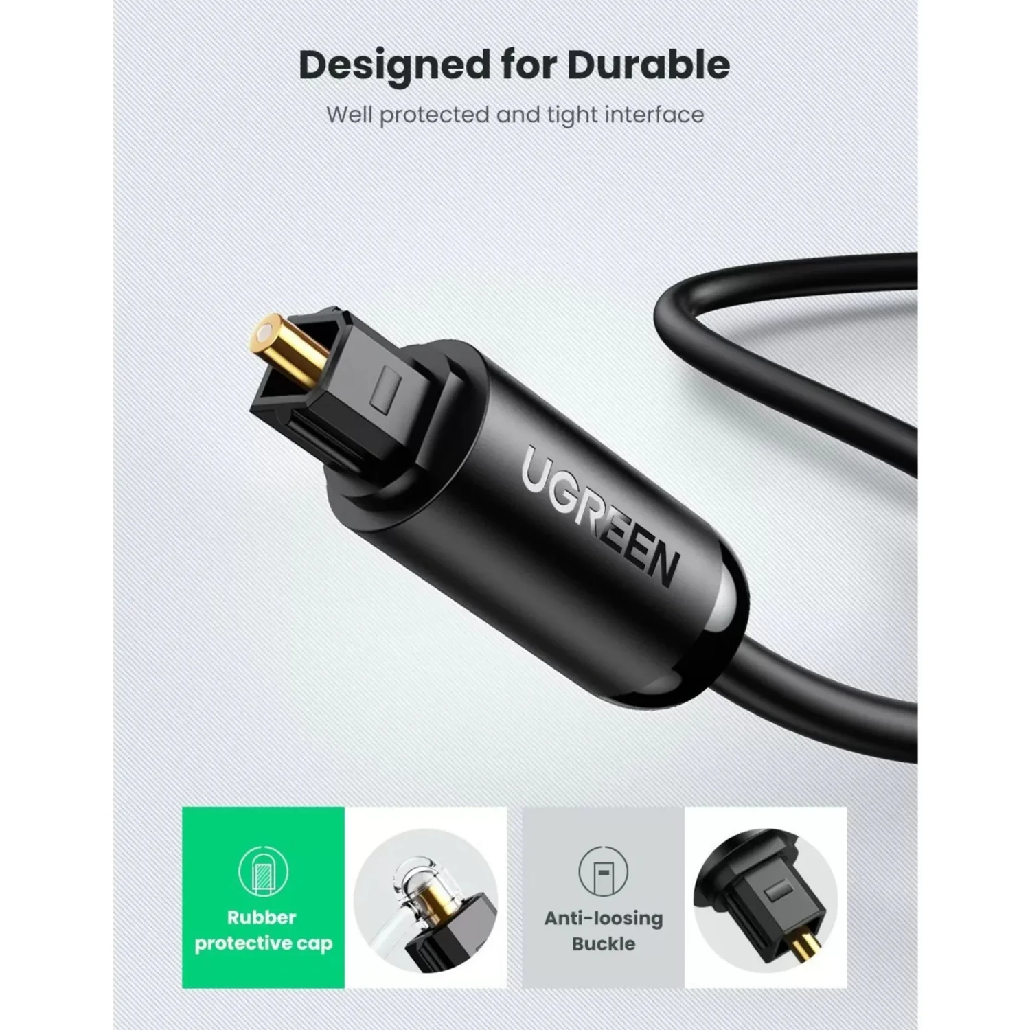 Cable de Audio Optico Premium — foto 4