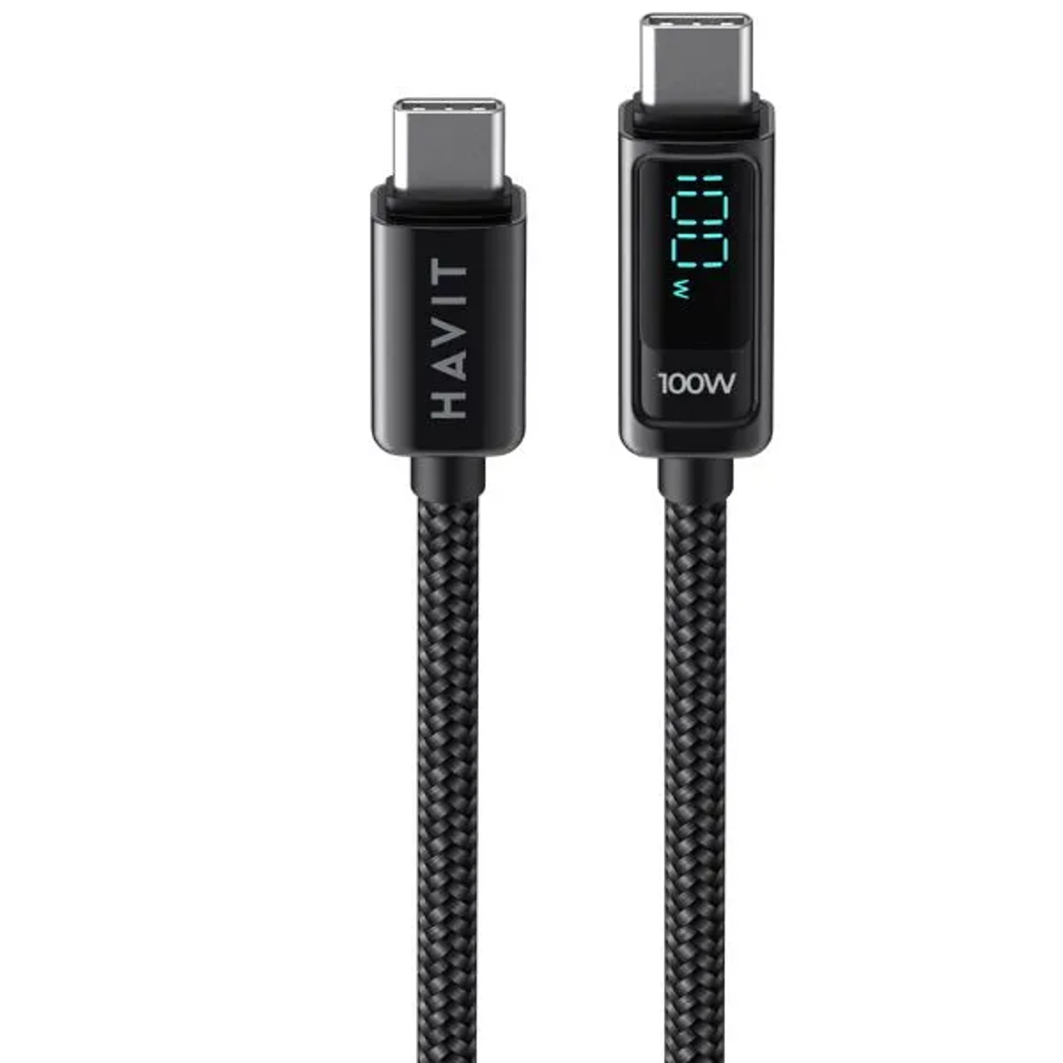Cable de Carga Tipo C a Tipo C Display — foto 1