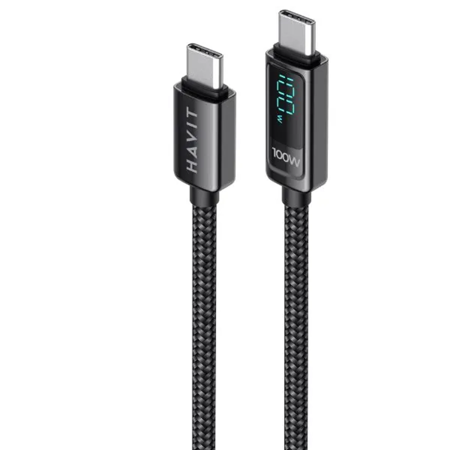 Cable de Carga Tipo C a Tipo C Display — foto 2