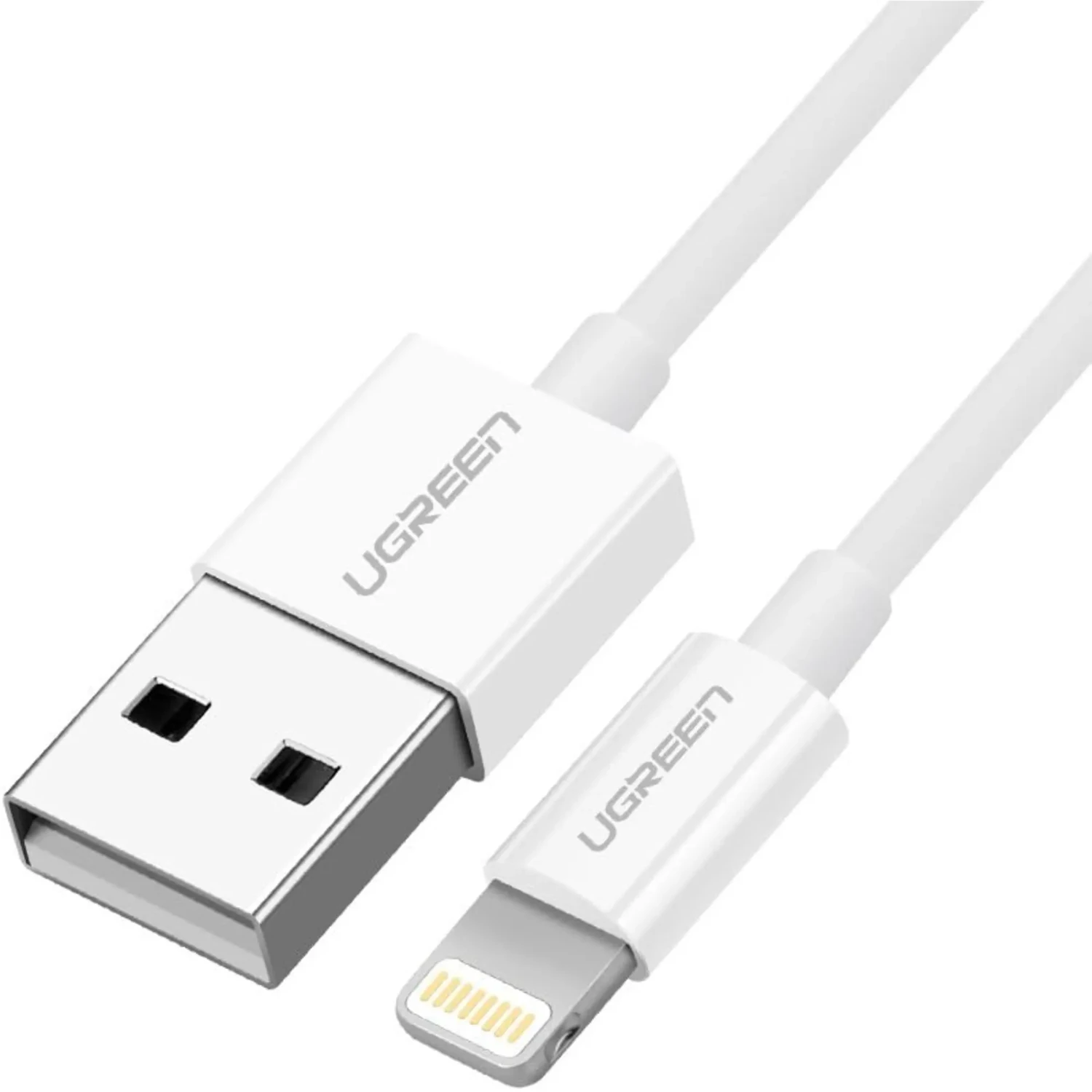 Cable de Carga Lightning Mfi Blanco — foto 1