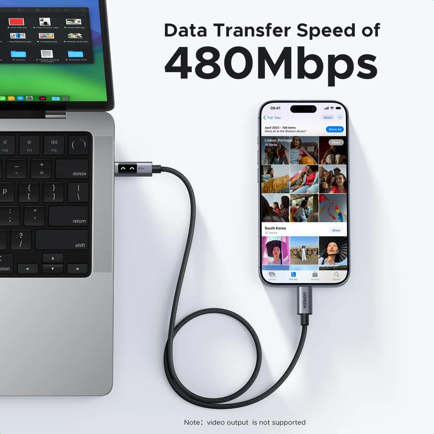 Cable de Carga Robot Usb-c a Usb-c 100w — foto 6