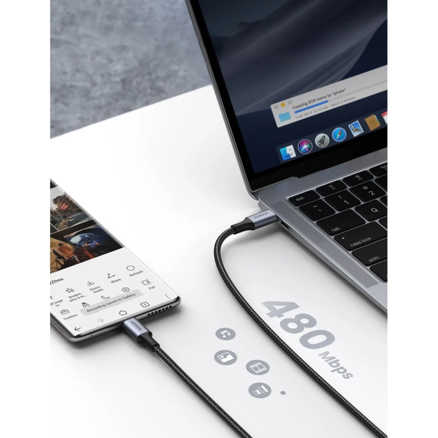 Cable de Carga Usb-c a Usb-c 100w — foto 6