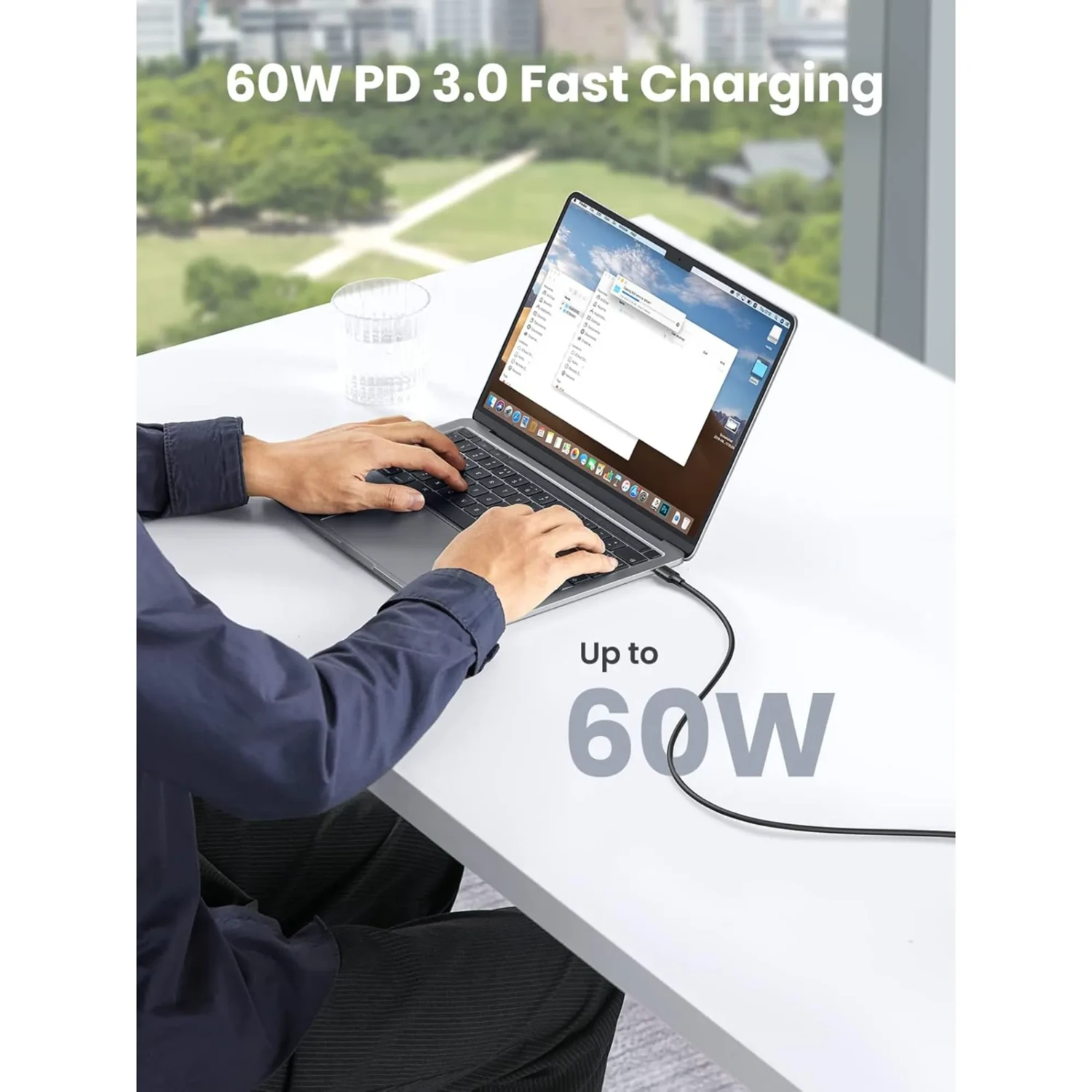 Cable de Carga Usb-c a Usb-c Pd60w — foto 2