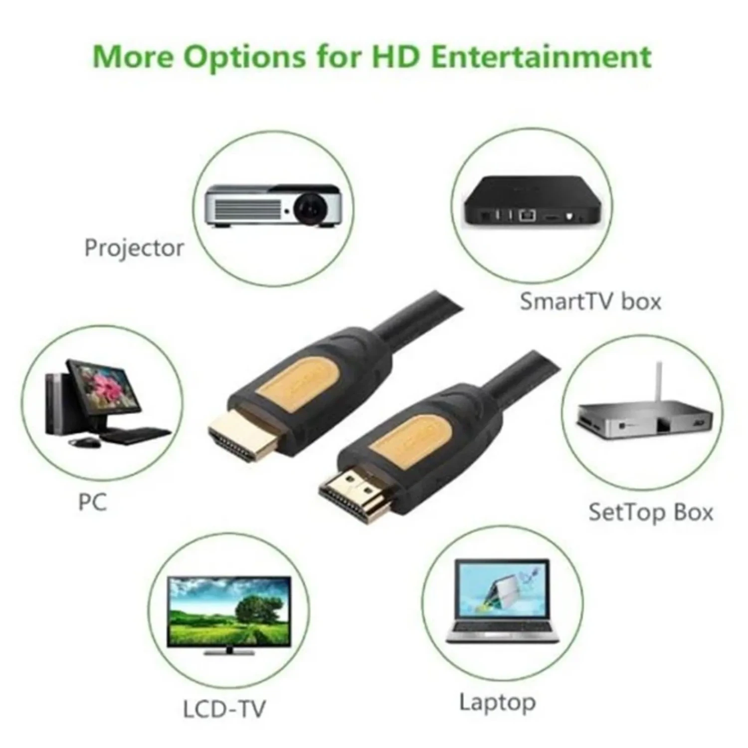 Cable HDMI 2.0 4k@60hz 1.5mt — foto 5