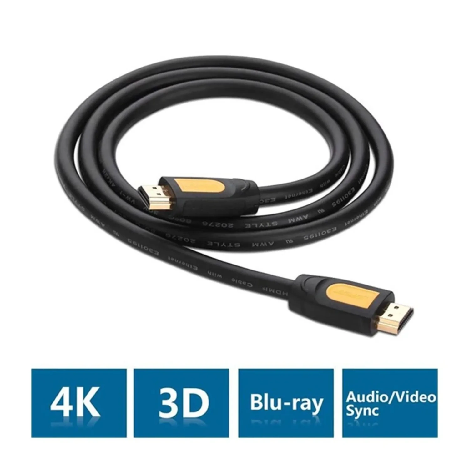 Cable HDMI 2.0 4k@60hz 2mt — foto 4