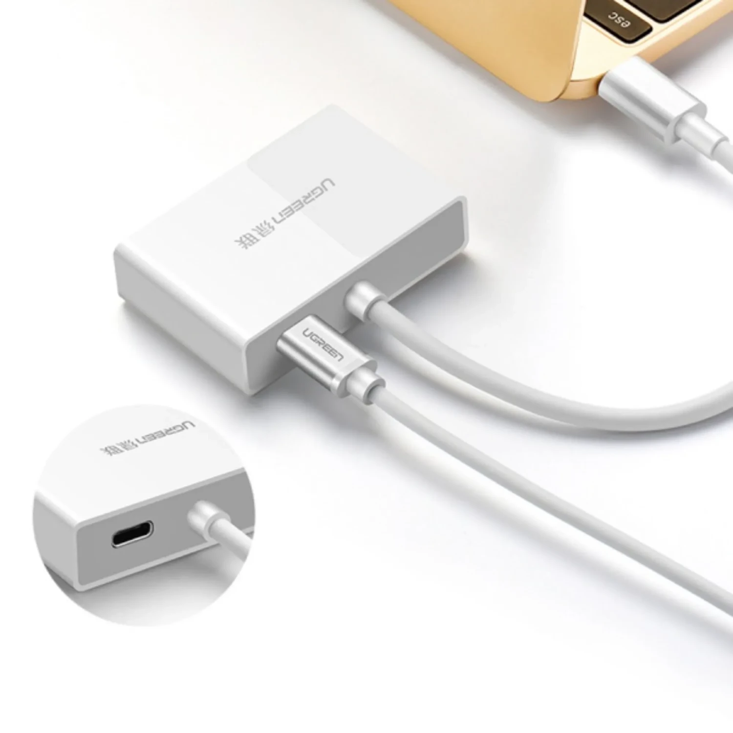 Conversor de USB Tipo-c a Hdmi-vga — foto 2