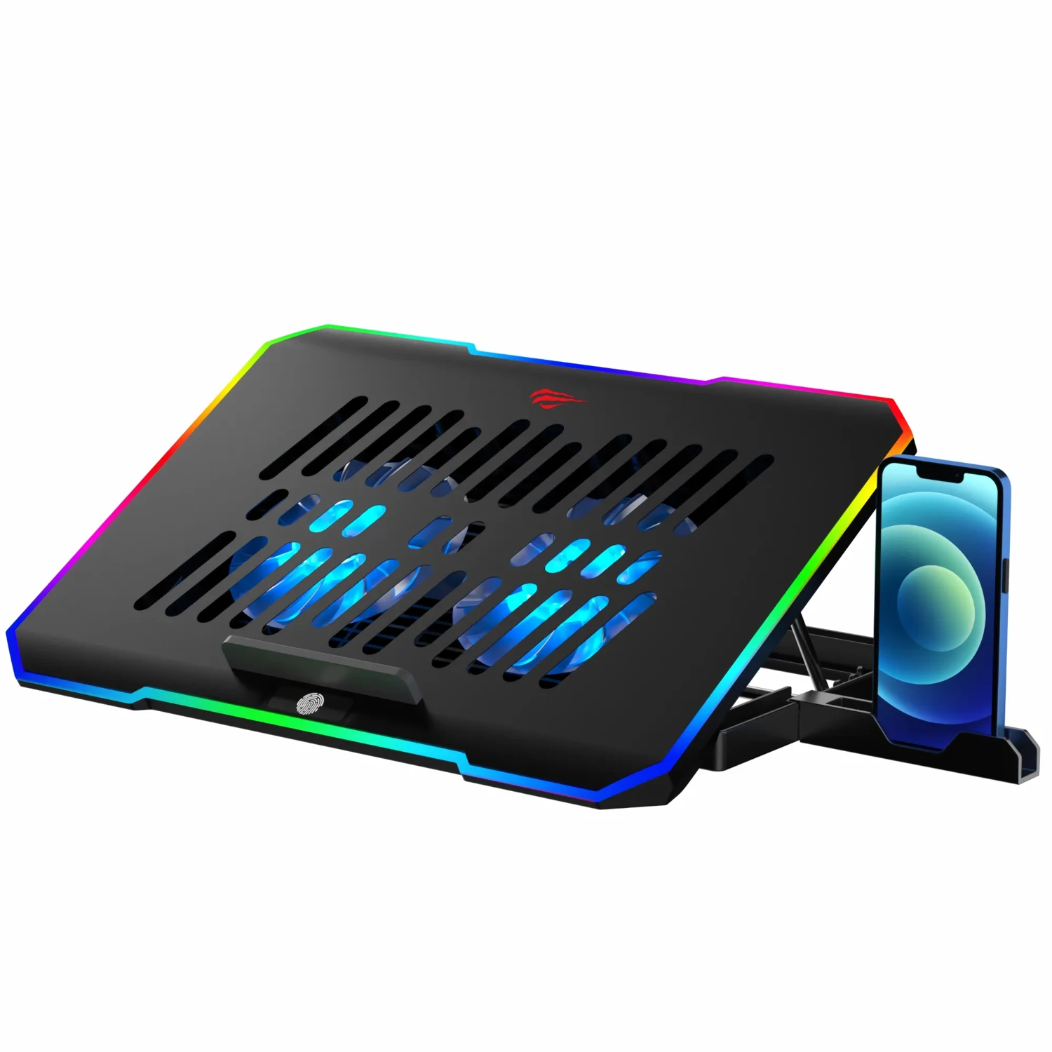 Cooler para Portatil con Soporte de Cel — foto 1