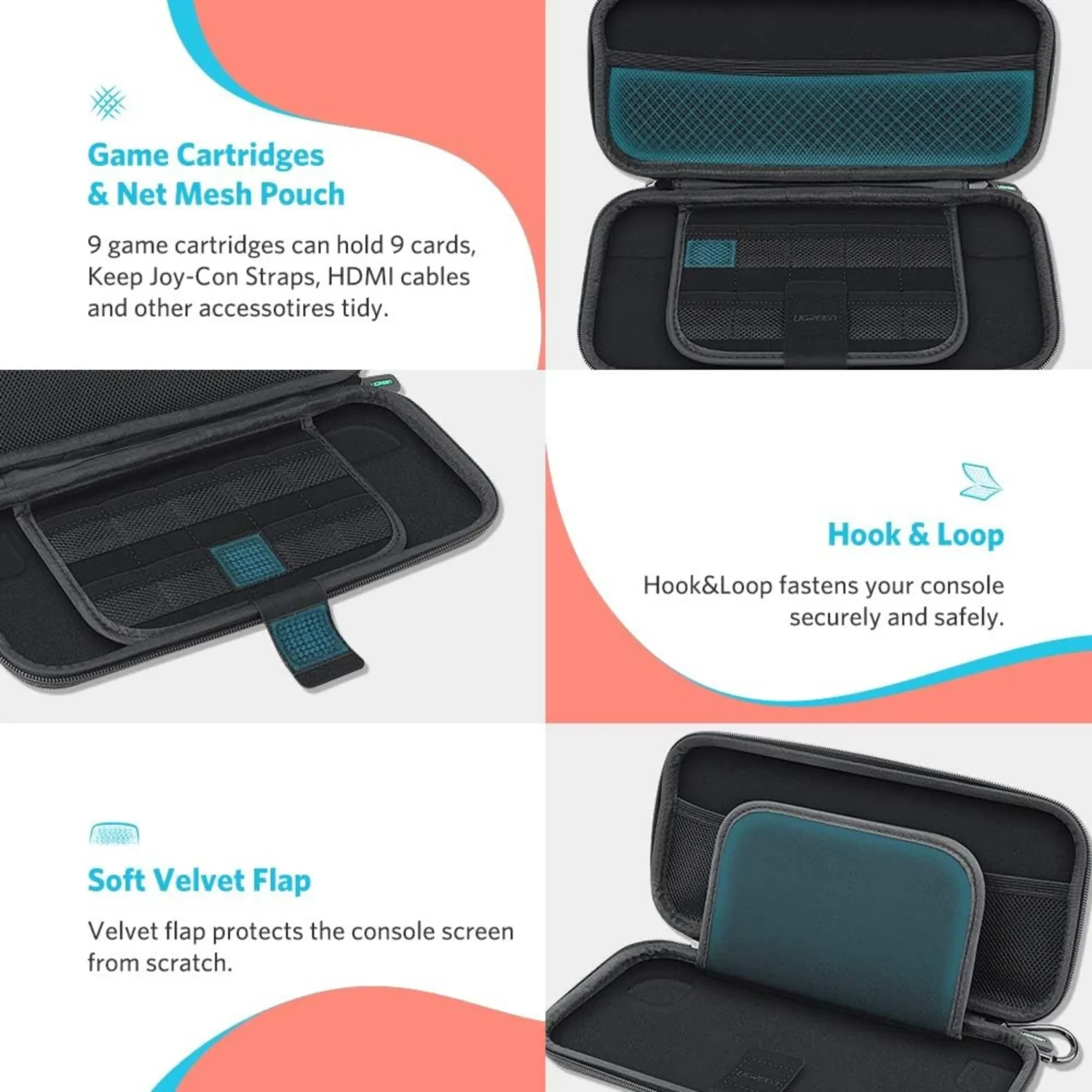 Estuche Ugreen para Nintendo Switch/lite — foto 3