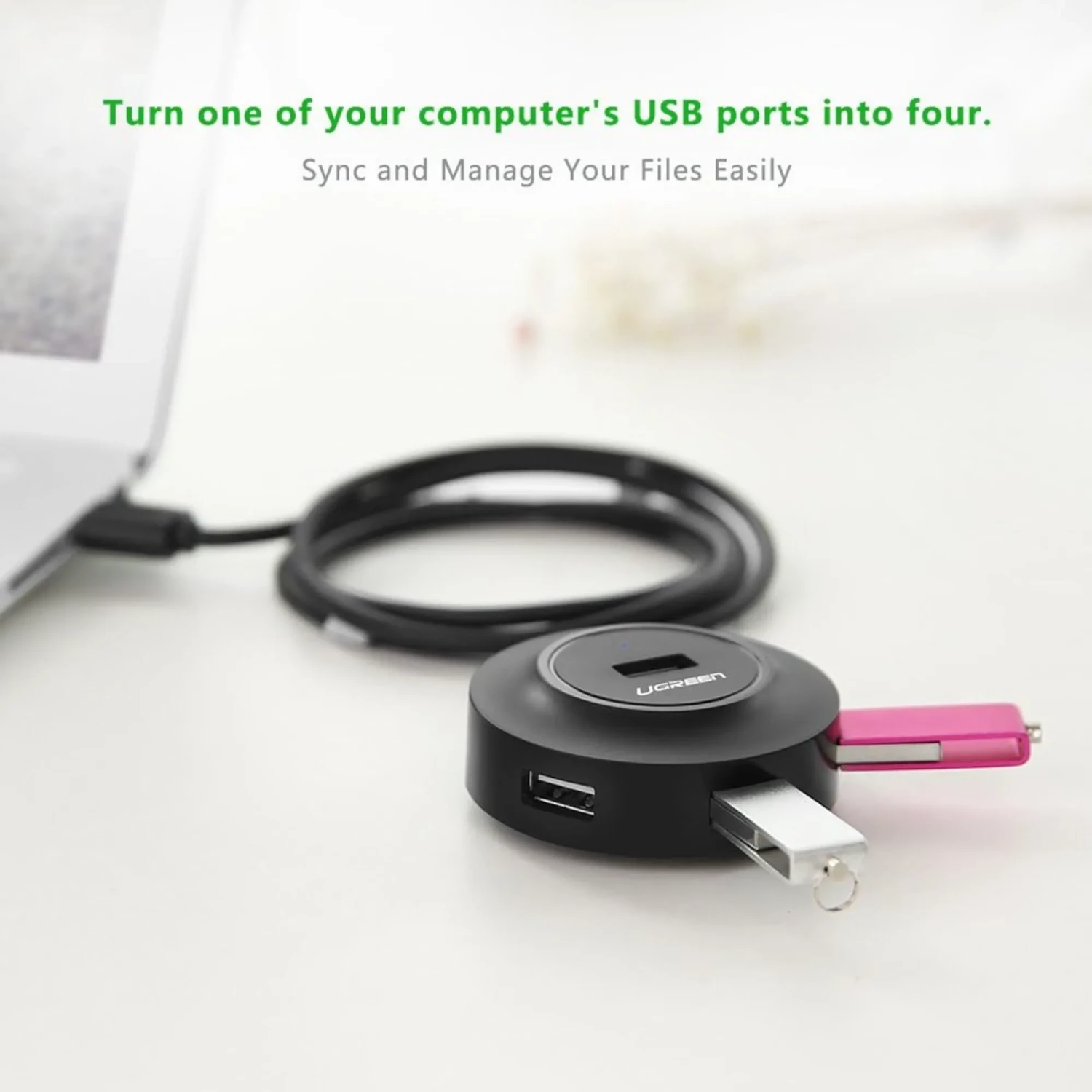 Hub USB 2.0 de 4 Puertos — foto 6