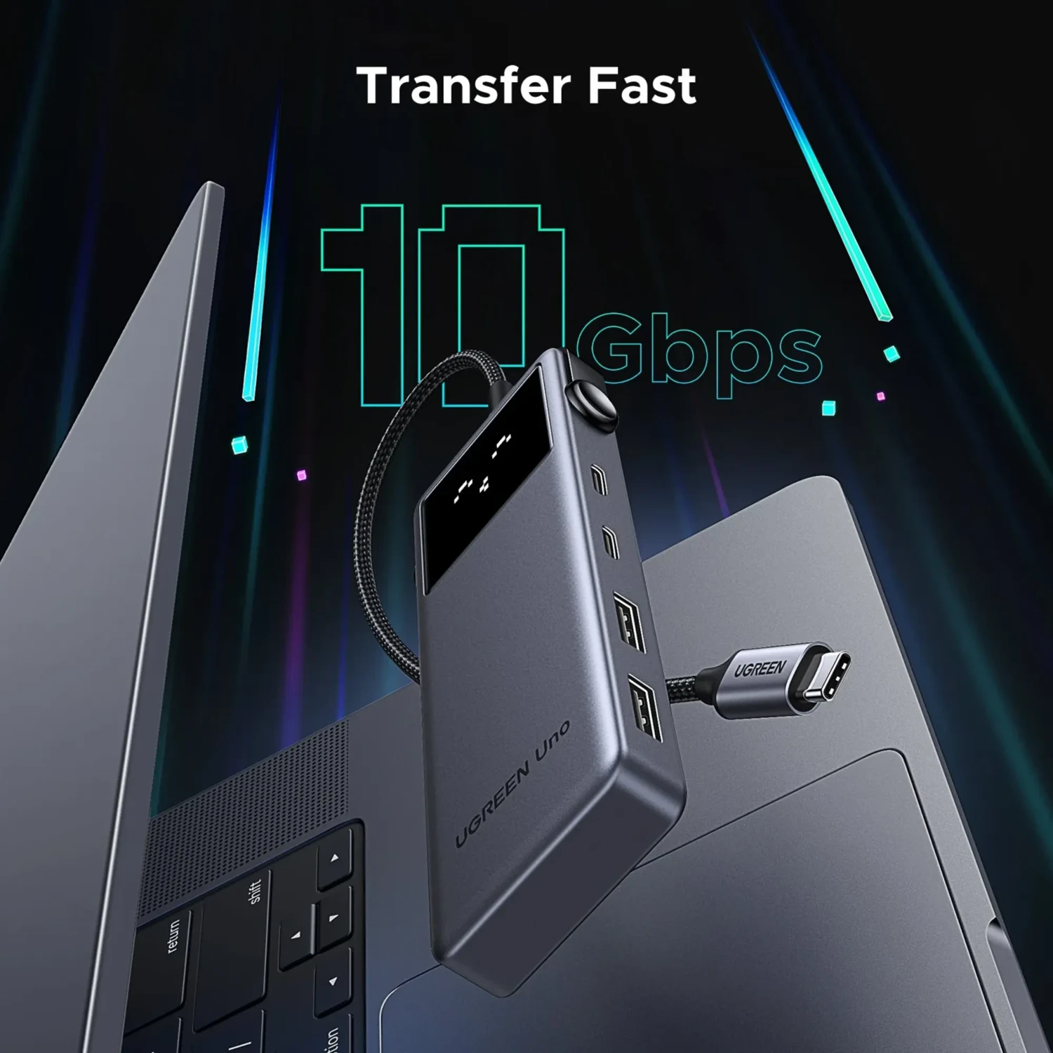 Hub Ugreen 6en1 Conexion Usb-c — foto 4