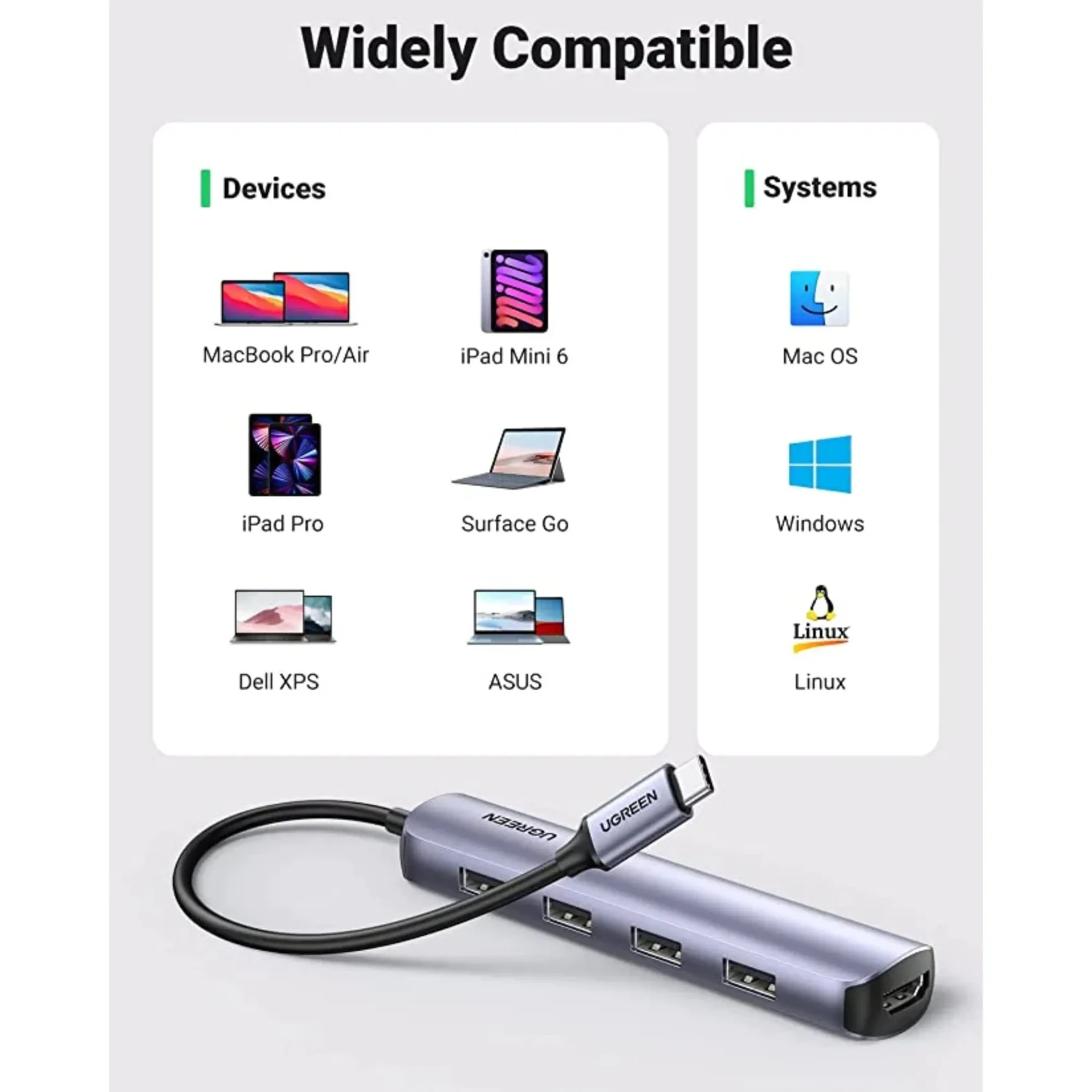 Hub Multipuertos USB + HDMI Ultradelgado — foto 6
