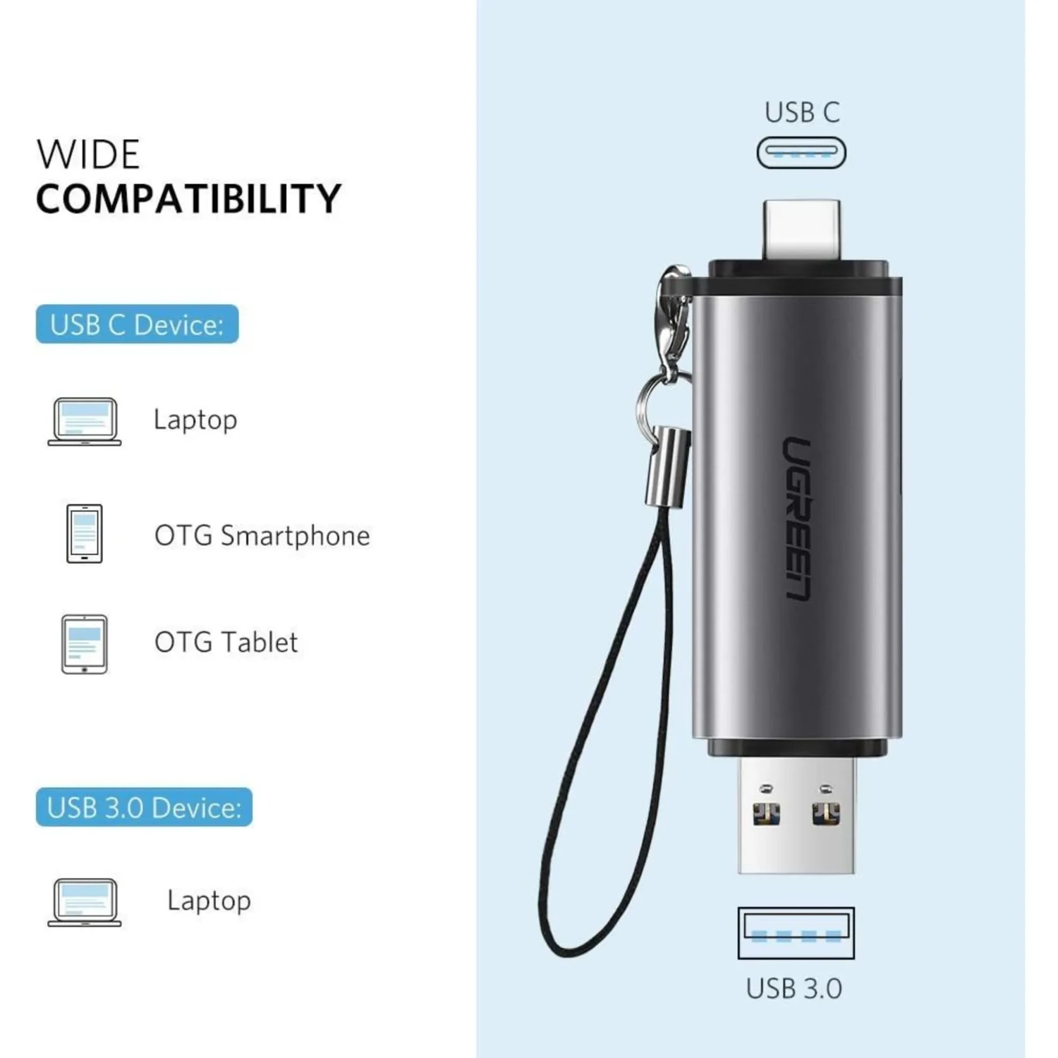 Lector de Tarjetas USB Portatil — foto 3