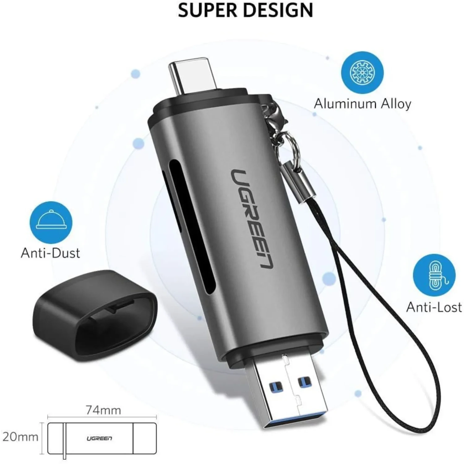 Lector de Tarjetas USB Portatil — foto 7