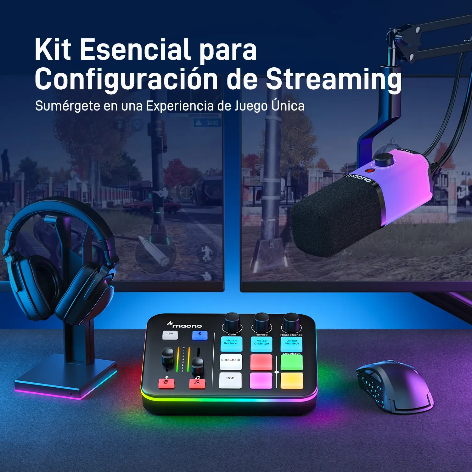 Mezclador de Audio para Streaming Gamer — foto 2