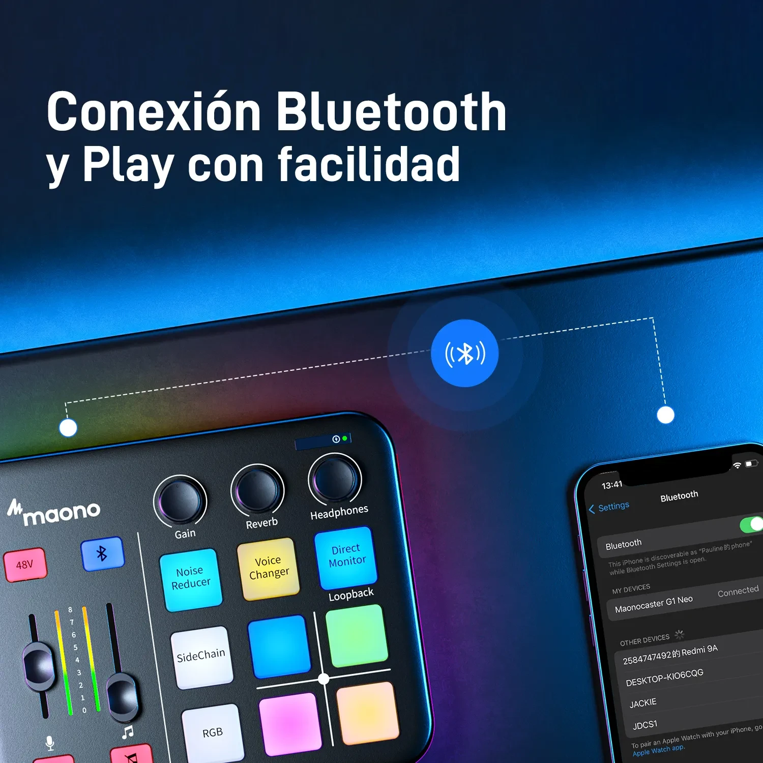 Mezclador de Audio para Streaming Gamer — foto 5