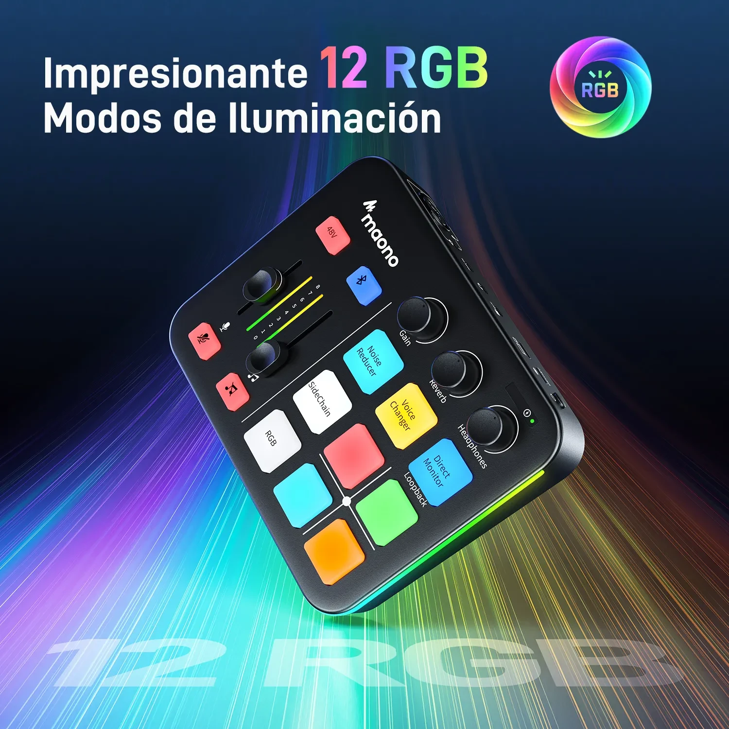Mezclador de Audio para Streaming Gamer — foto 10