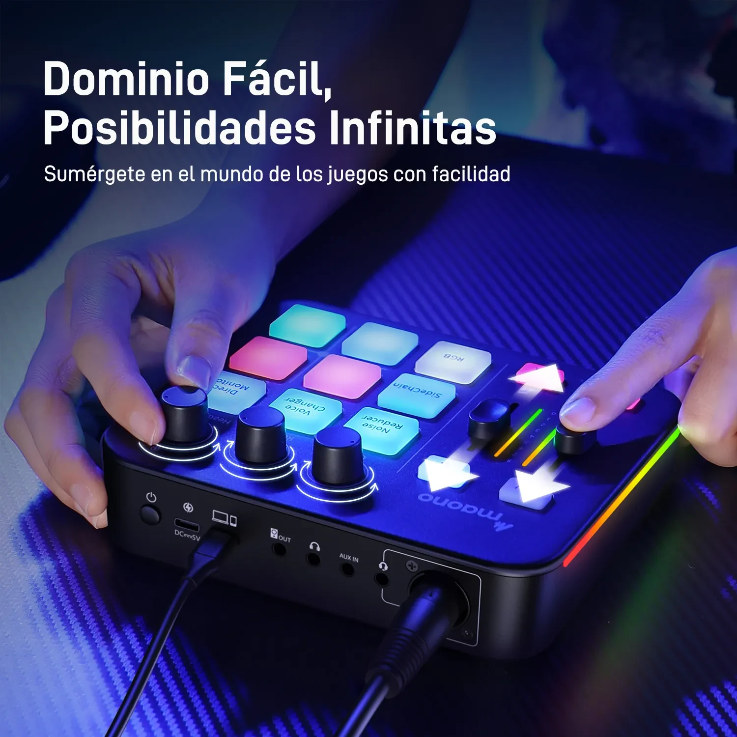 Mezclador de Audio para Streaming Gamer — foto 11