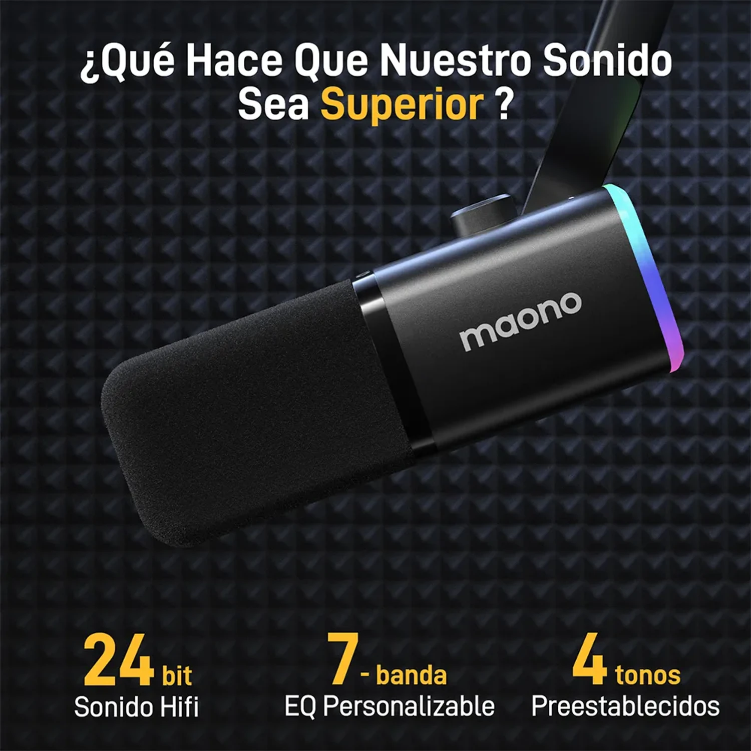 Microfono Dinamico Usb/xlr RGB — foto 3