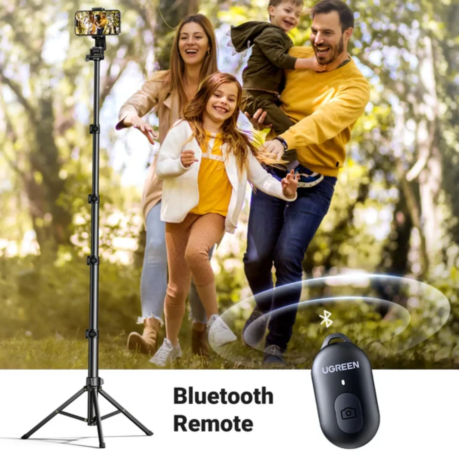 Palo Selfie Tripode con Bluetooth — foto 4
