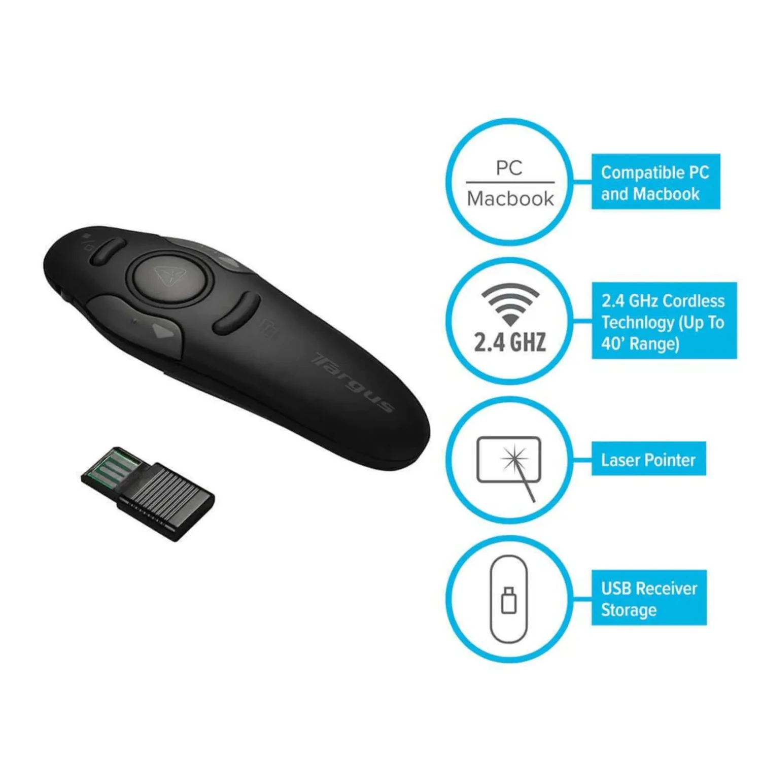 Presentador con Puntero Laser USB — foto 6