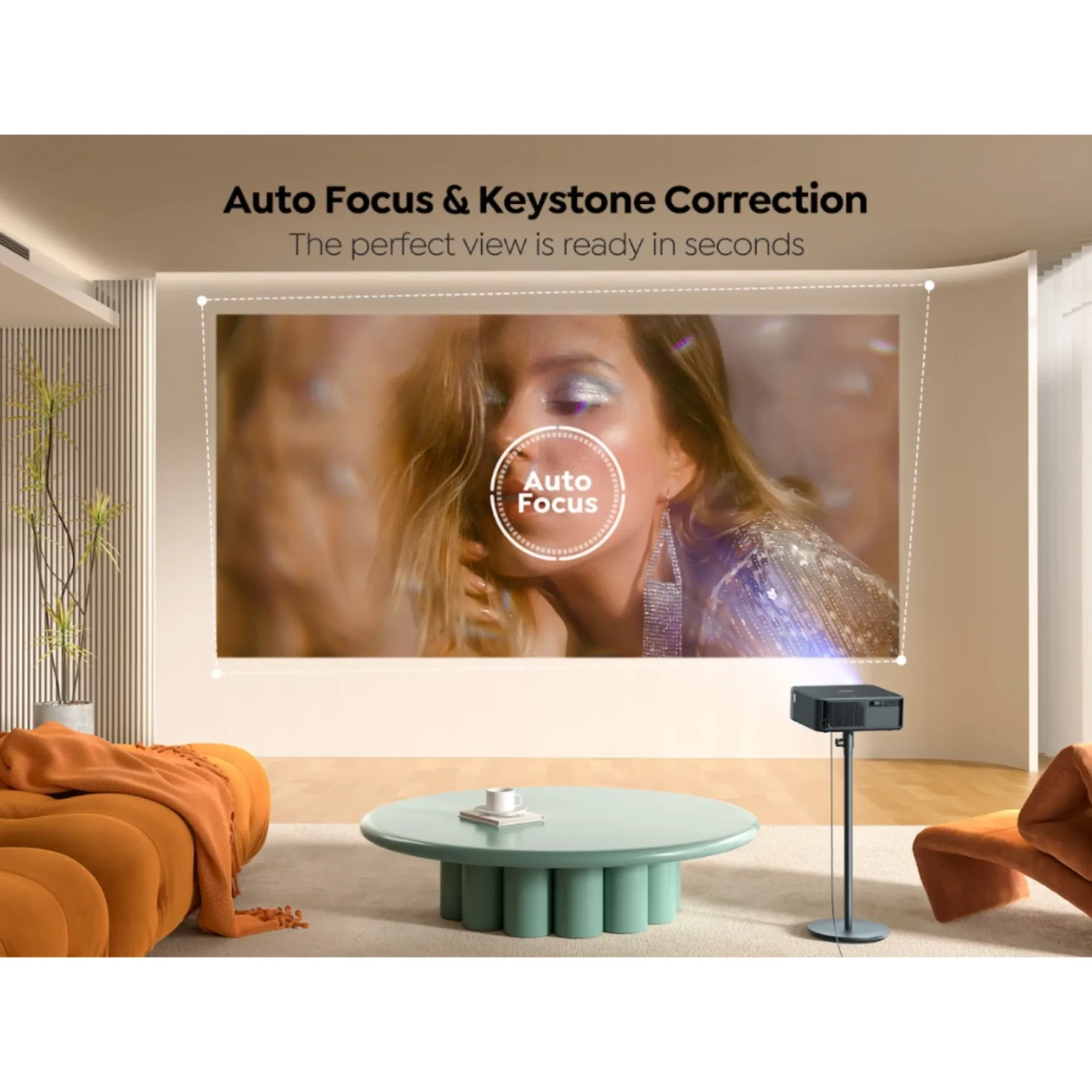 Proyector Yaber K2s 800ansi Lumenes — foto 3