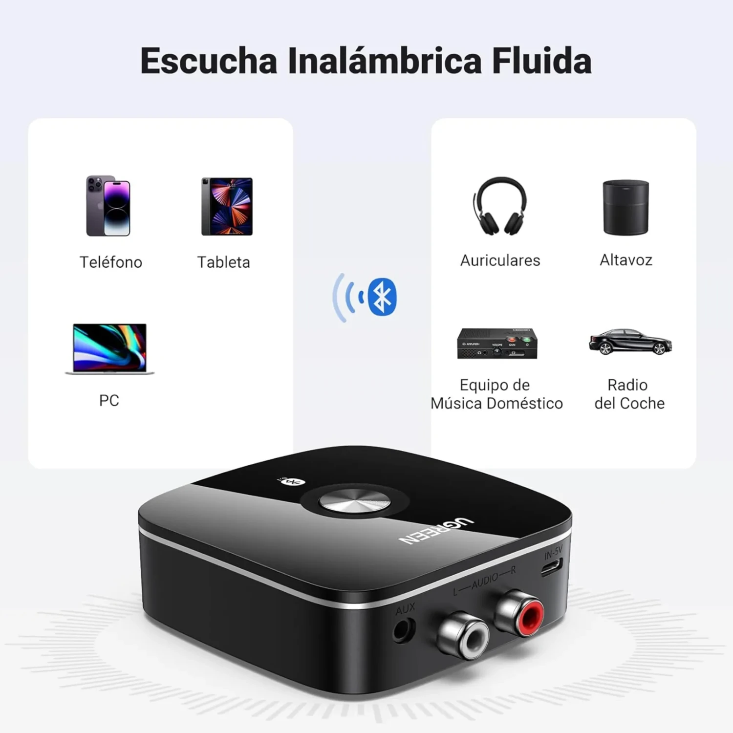 Receptor de Audio Bluetooth 5.1 Aptx HD — foto 7