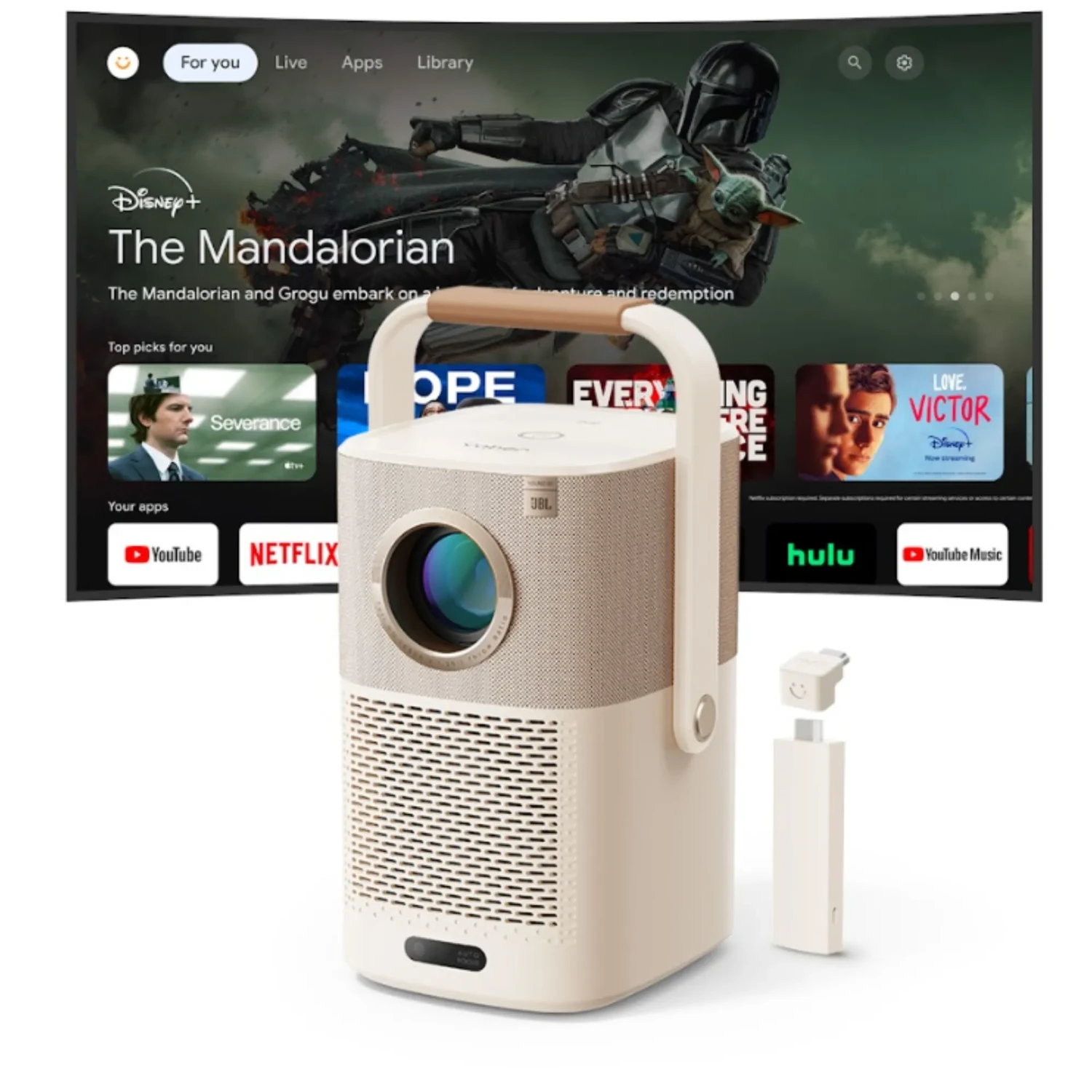 Proyector Yaber T2 Plus 450 Ansi Lumenes — foto 5