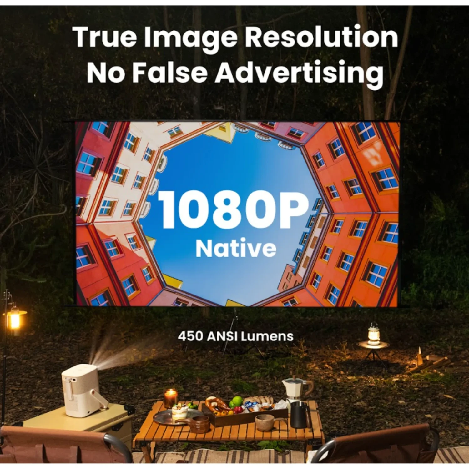 Proyector Yaber T2 Plus 450 Ansi Lumenes — foto 6