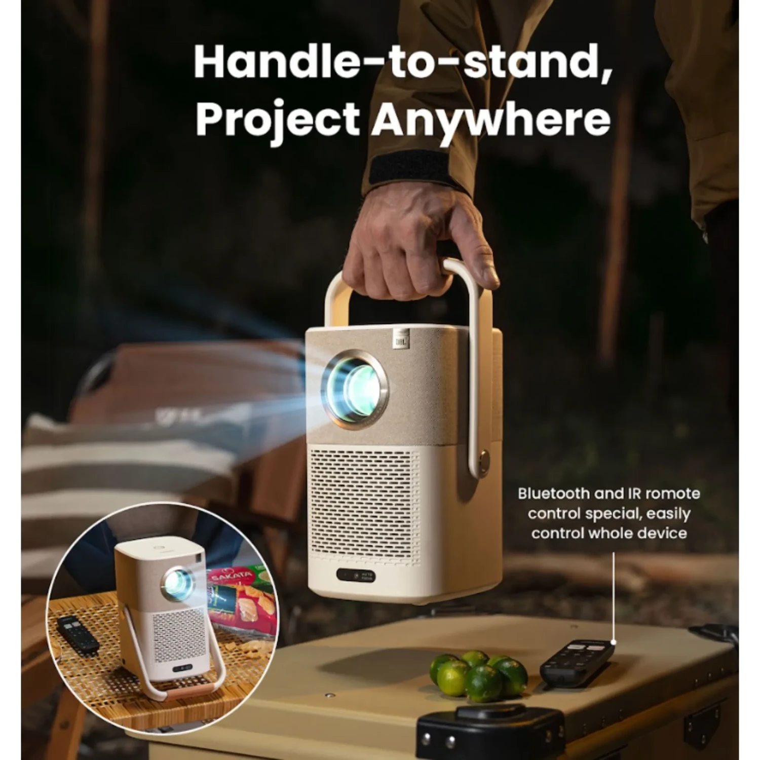 Proyector Yaber T2 Plus 450 Ansi Lumenes — foto 8
