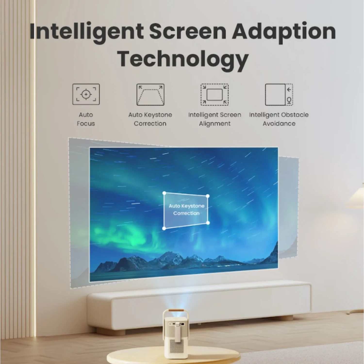 Proyector Yaber T2 Plus 450 Ansi Lumenes — foto 9