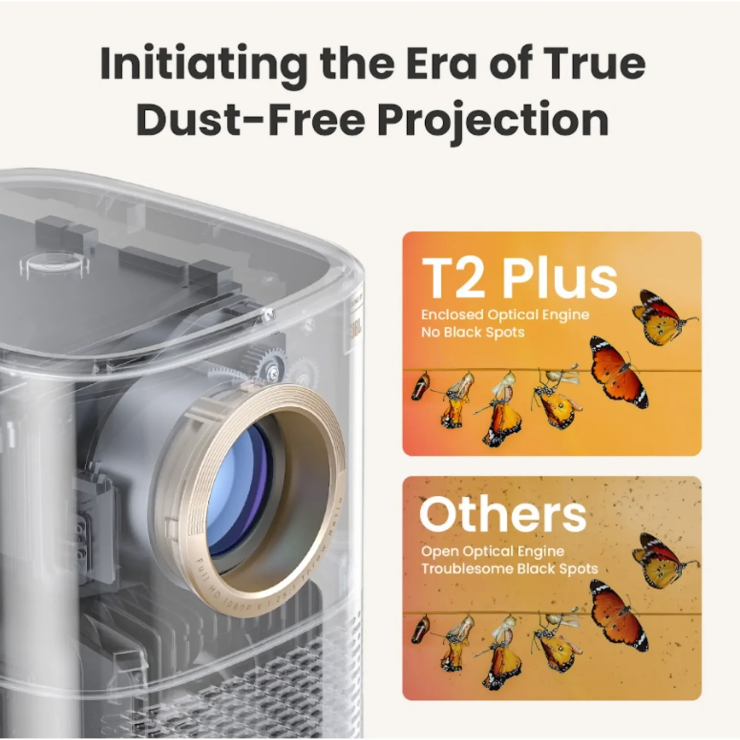Proyector Yaber T2 Plus 450 Ansi Lumenes — foto 11
